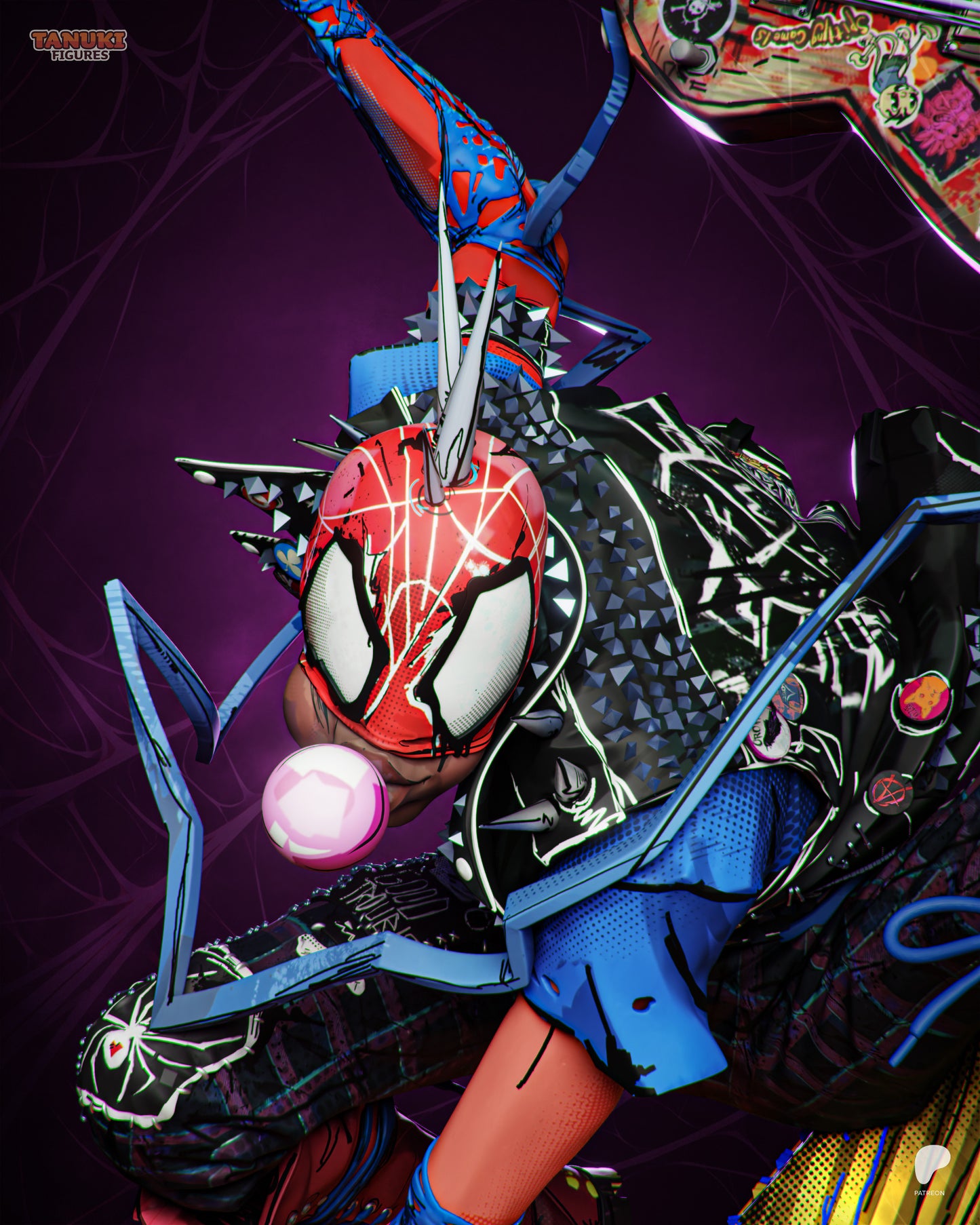 Tanuki Figures SpiderPunk