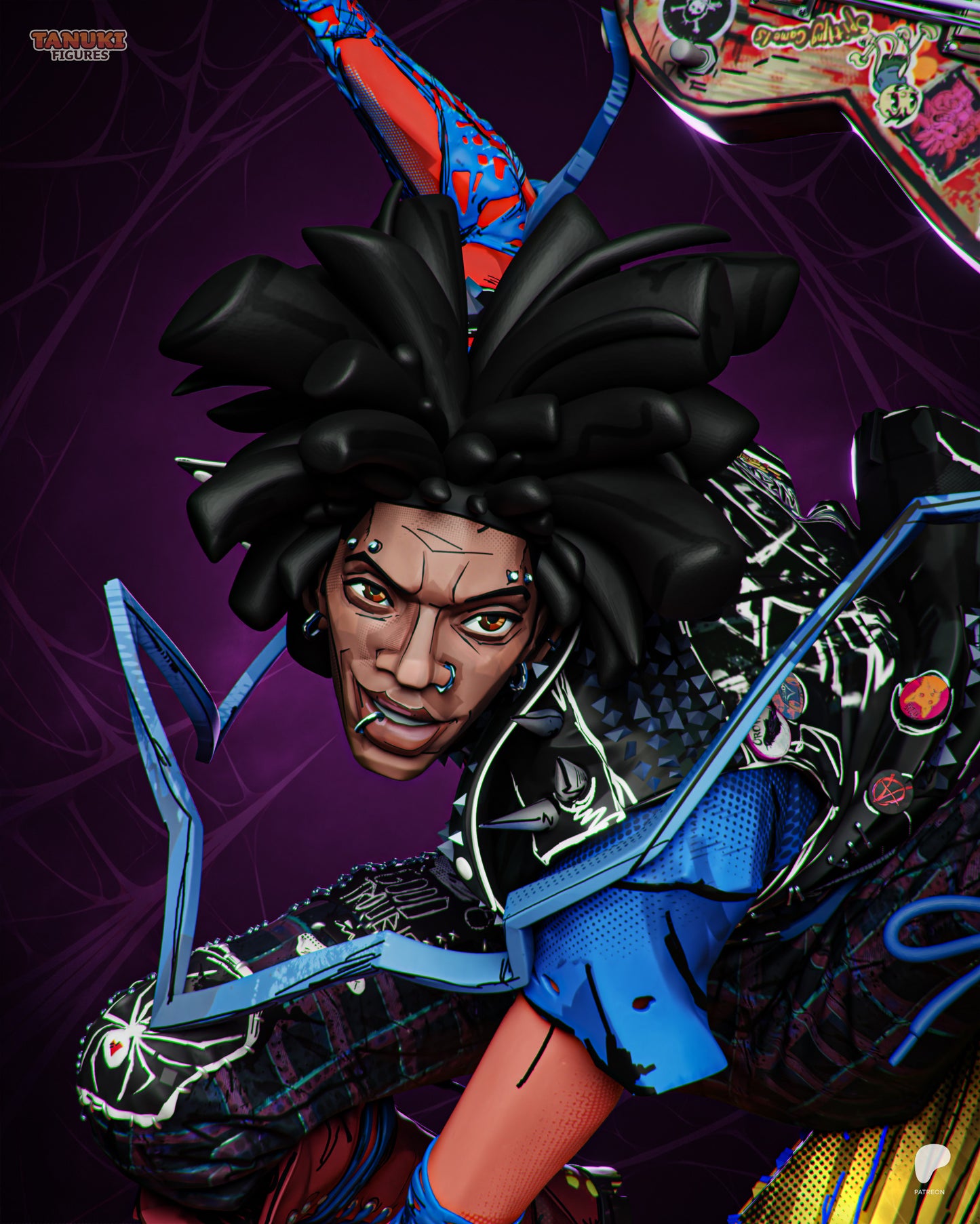 Tanuki Figures SpiderPunk