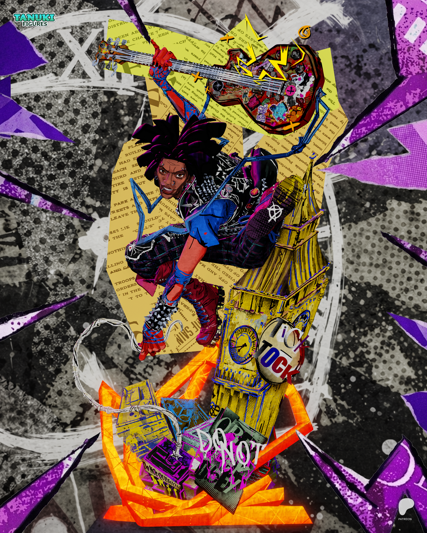 Tanuki Figures SpiderPunk