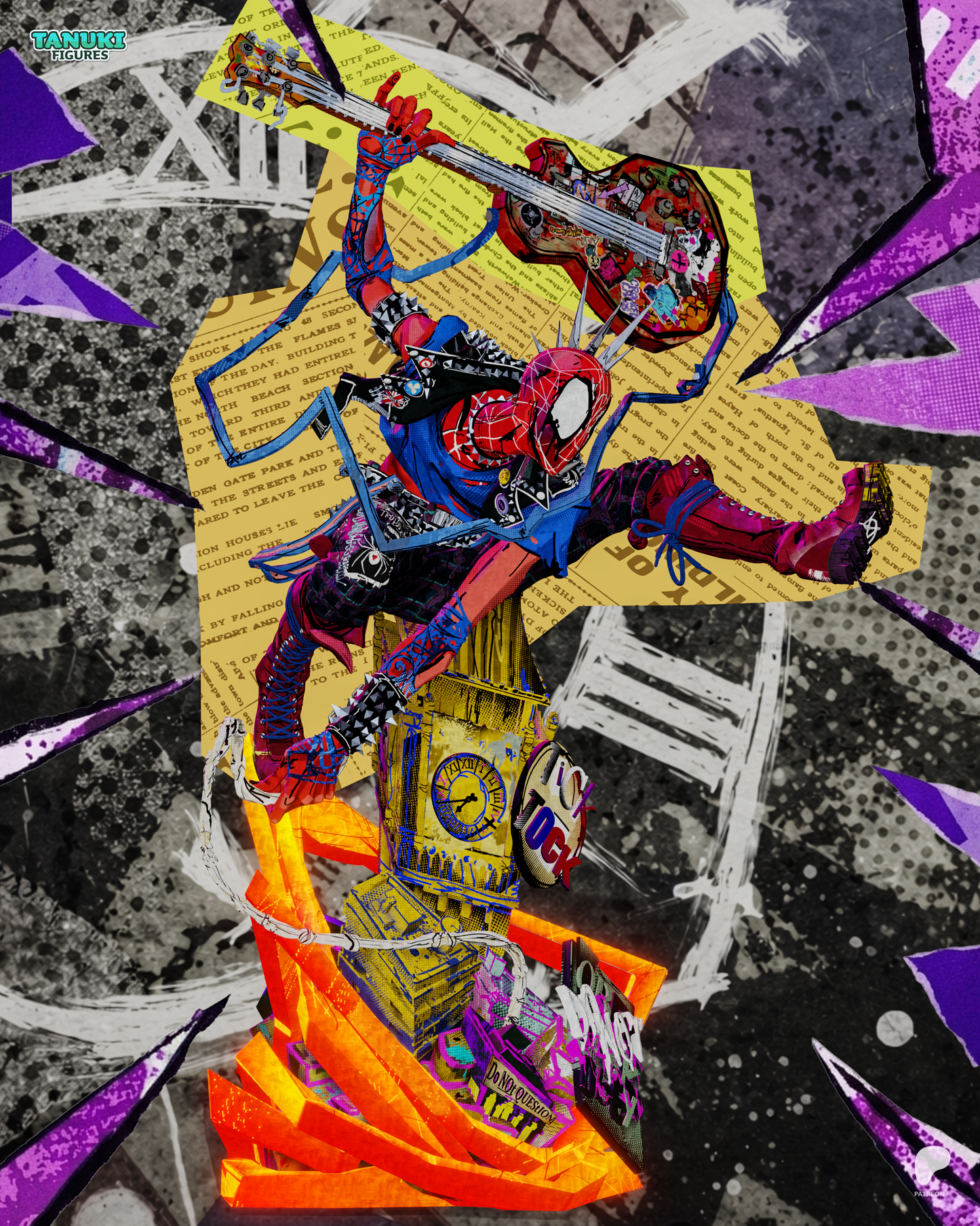 Tanuki Figures SpiderPunk