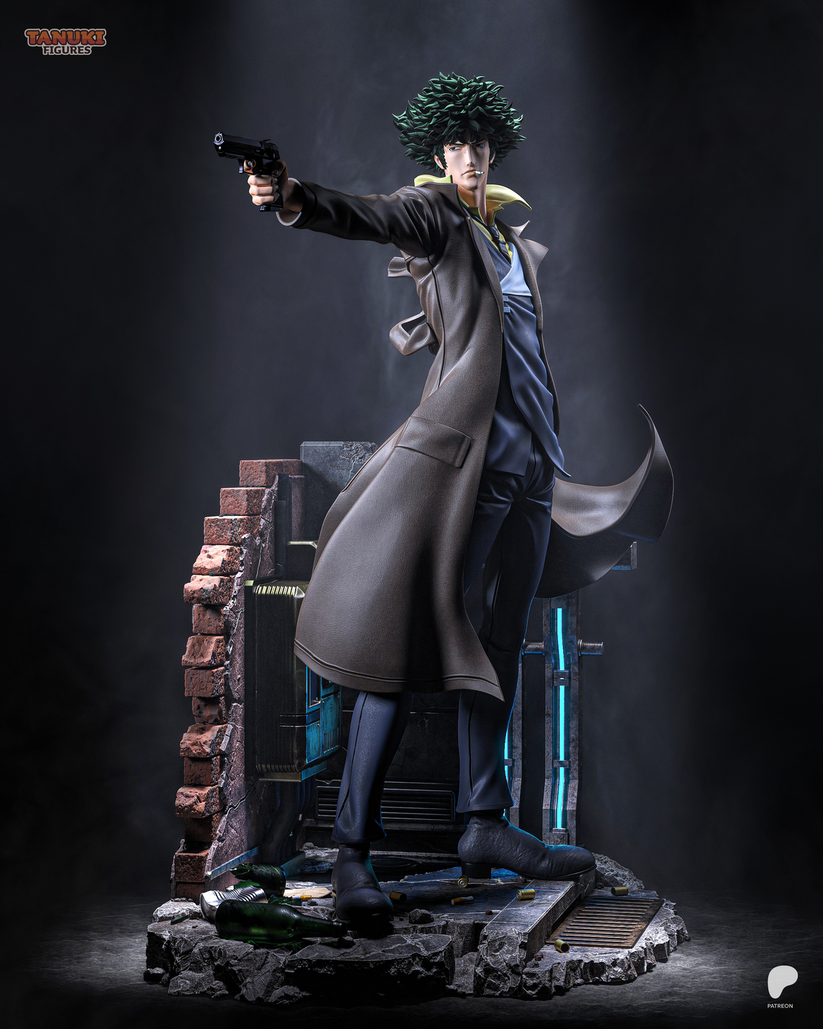 Tanuki Figures Spike - Cowboy Bebop