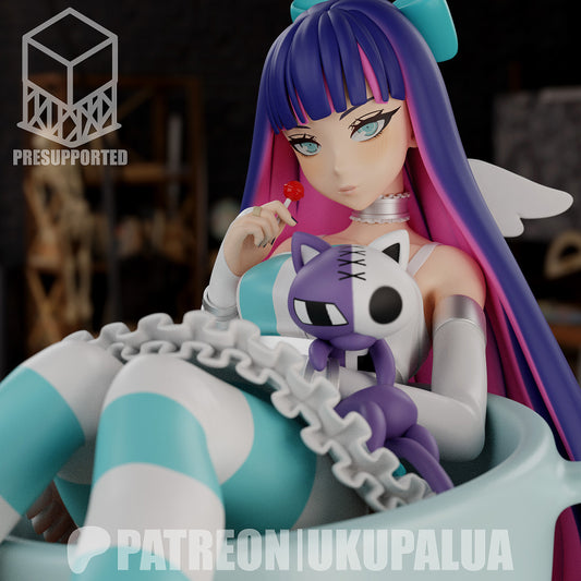 Ukupalua Stocking Anarchy - Panty and Stocking with Gunterbelt