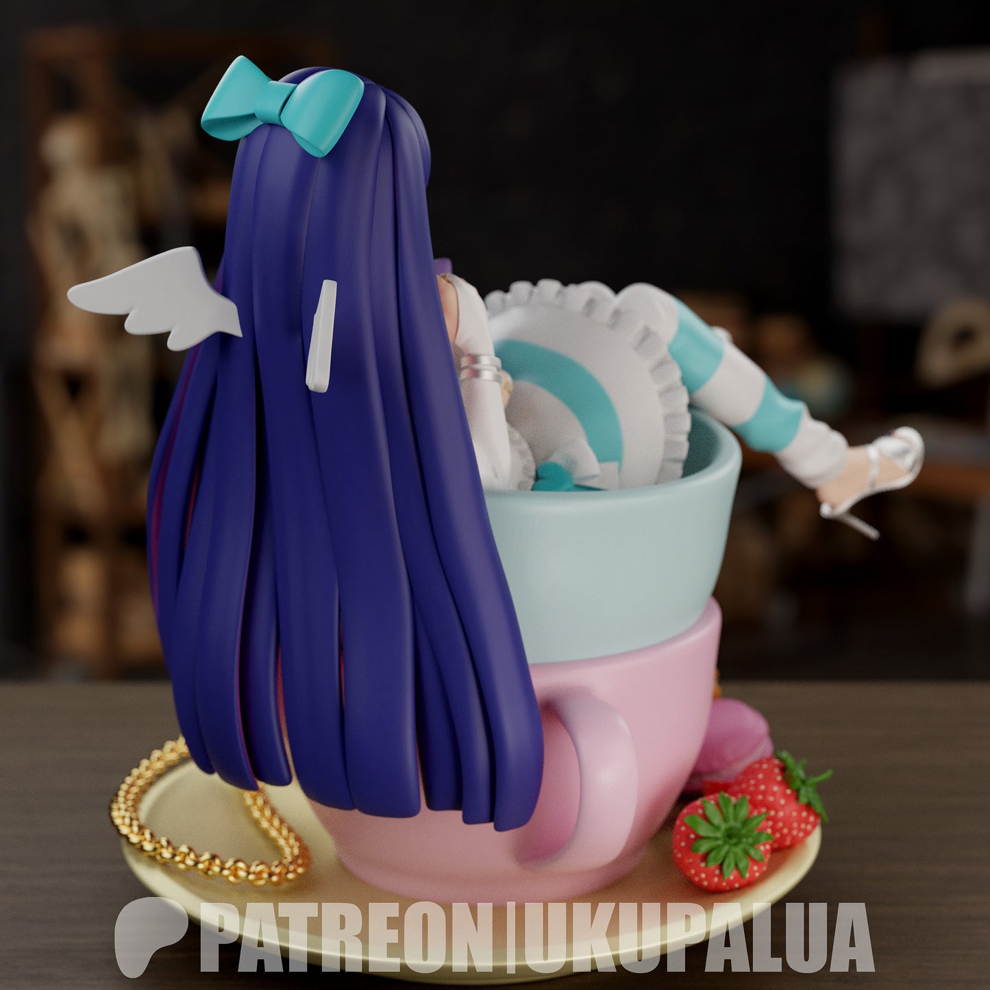 Ukupalua Stocking Anarchy - Panty and Stocking with Gunterbelt
