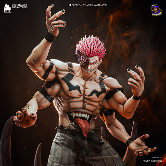 Bulkamancer Sculps Ryomen Sukuna - Jujutsu Kaisen