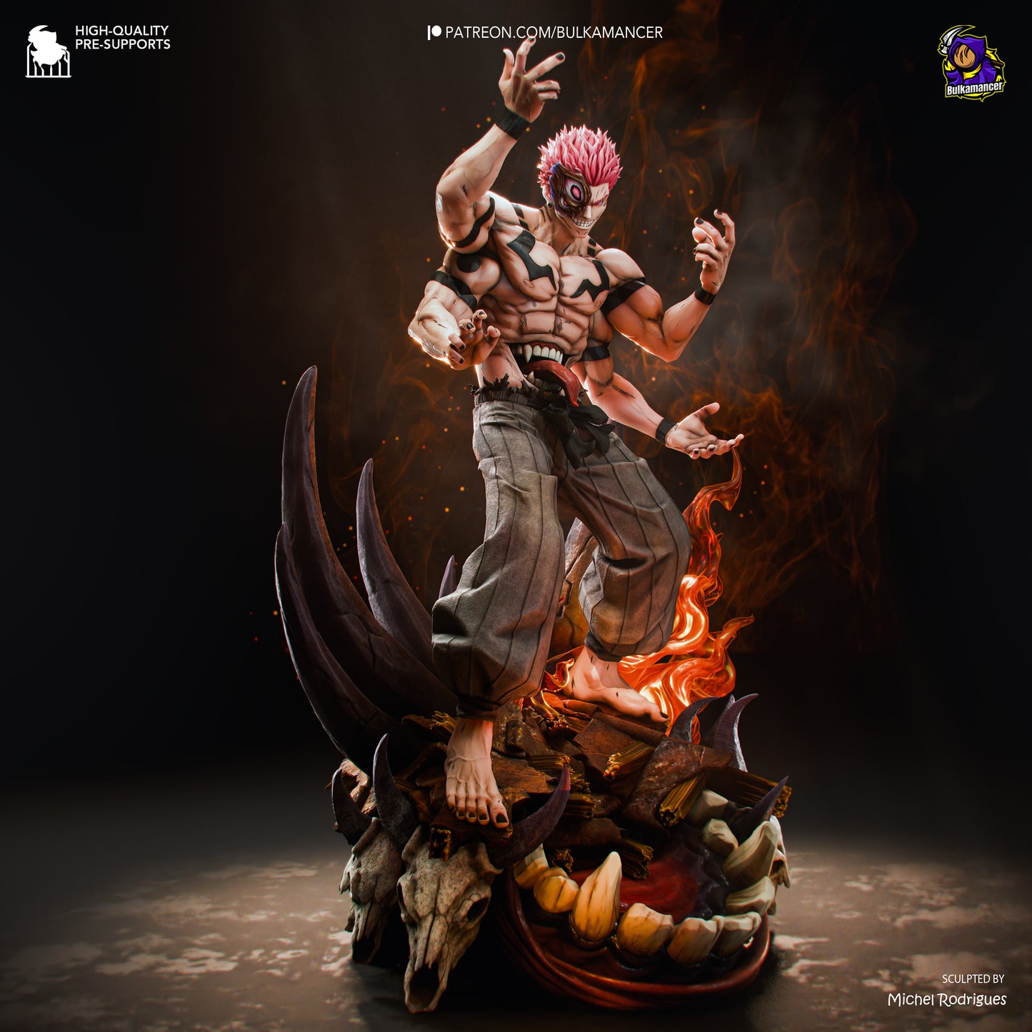 Bulkamancer Sculps Ryomen Sukuna - Jujutsu Kaisen