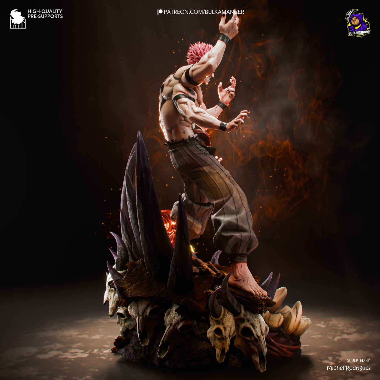 Bulkamancer Sculps Ryomen Sukuna - Jujutsu Kaisen