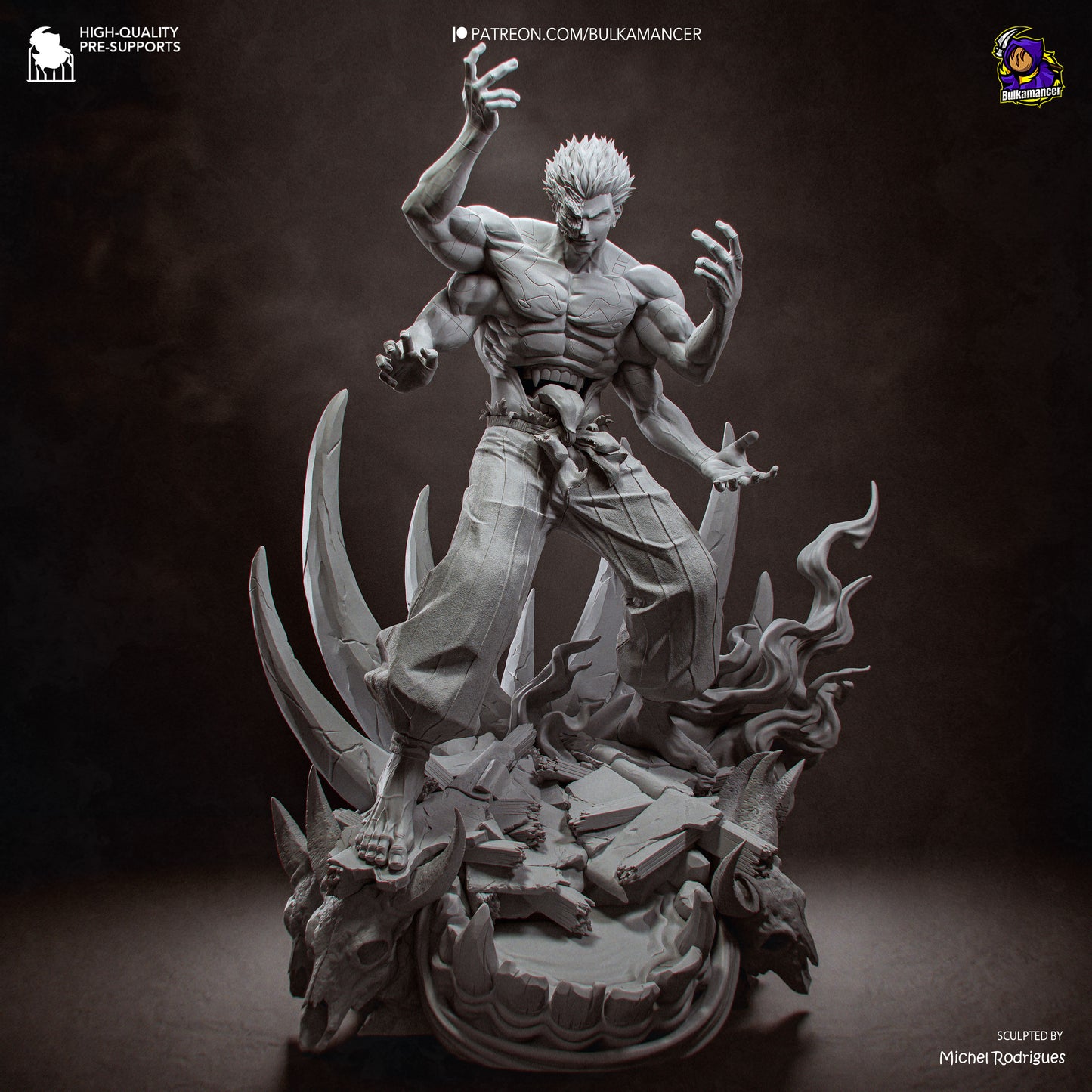 Bulkamancer Sculps Ryomen Sukuna - Jujutsu Kaisen