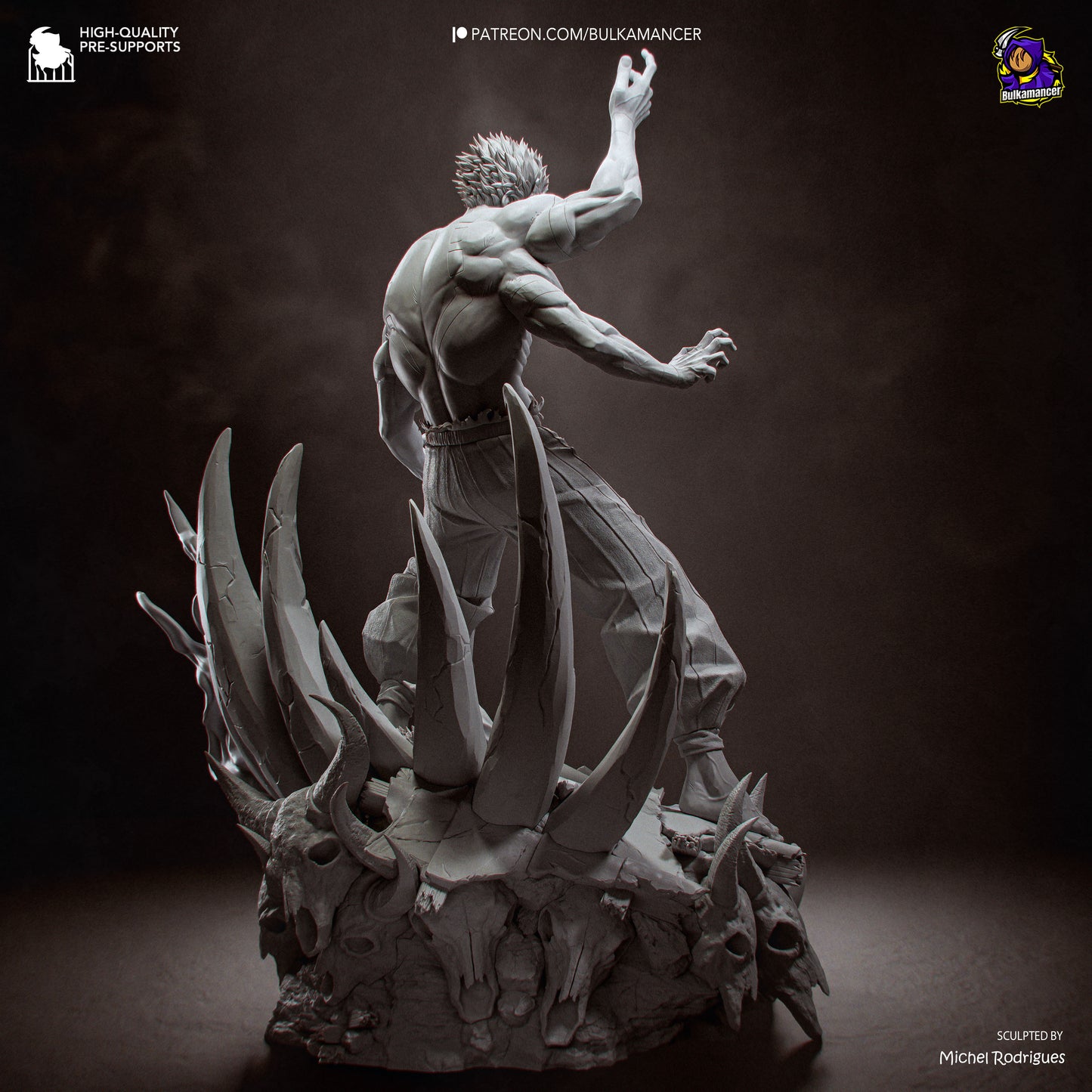 Bulkamancer Sculps Ryomen Sukuna - Jujutsu Kaisen