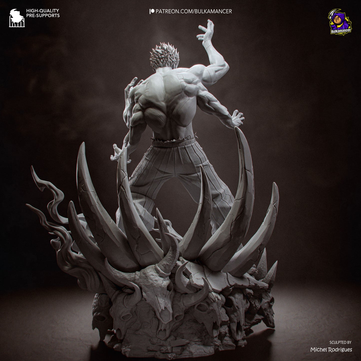 Bulkamancer Sculps Ryomen Sukuna - Jujutsu Kaisen