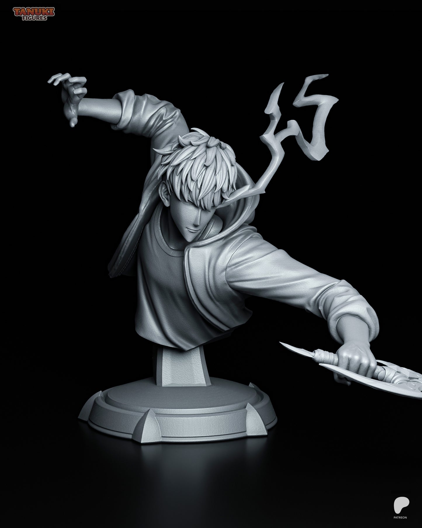 Tanuki Figures Sung Jin Woo - Solo Leveling