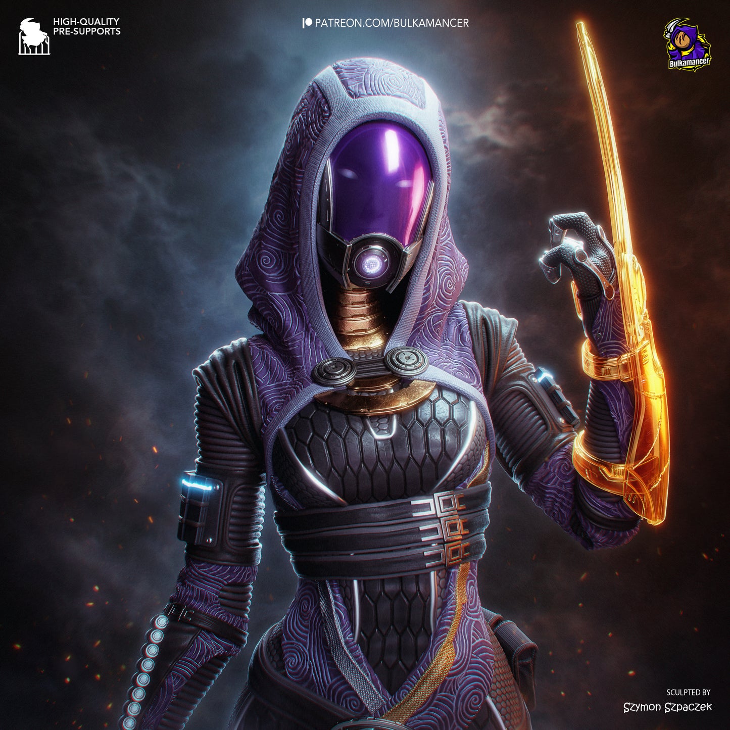 Bulkamancer Sculps Tali - Mass Effect