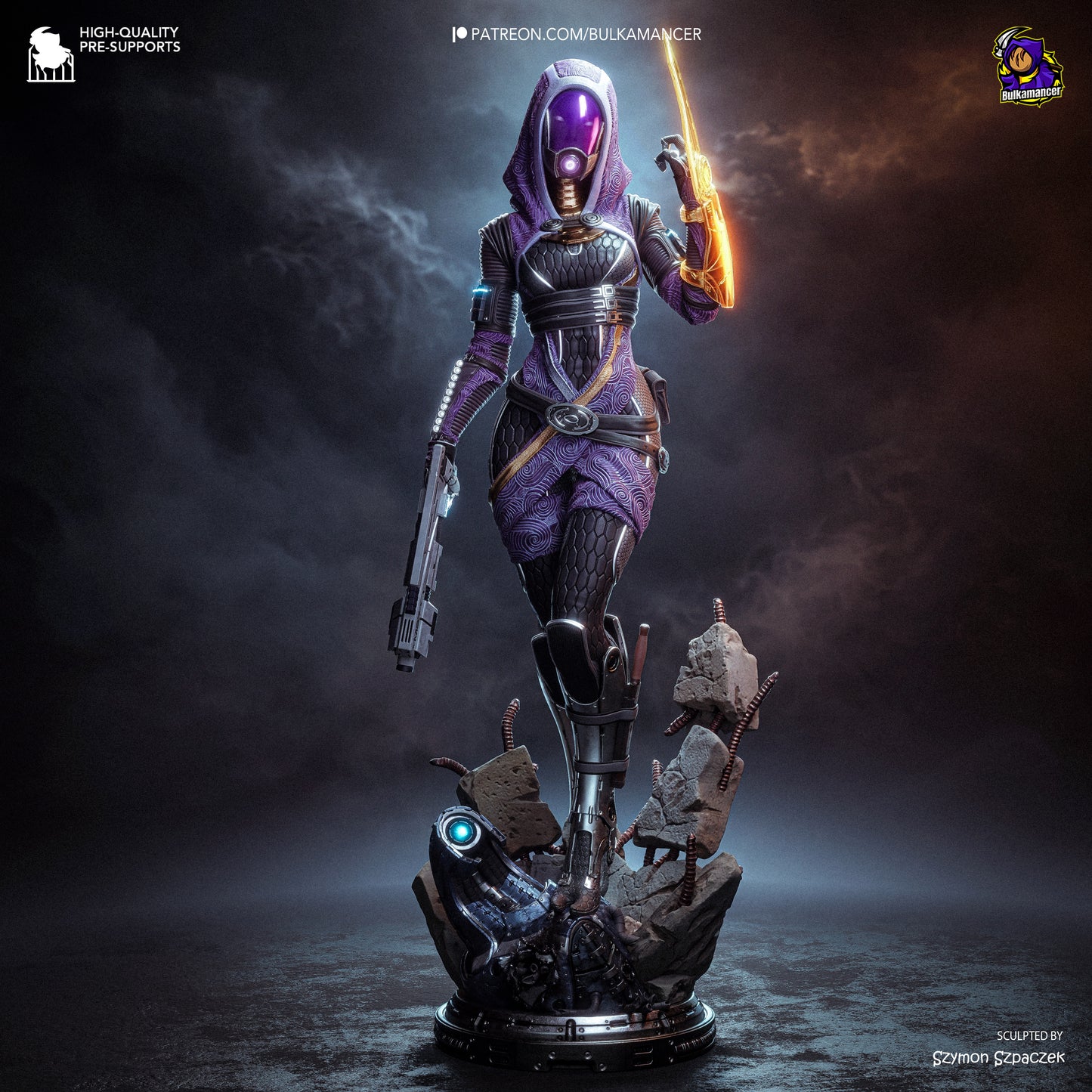 Bulkamancer Sculps Tali - Mass Effect