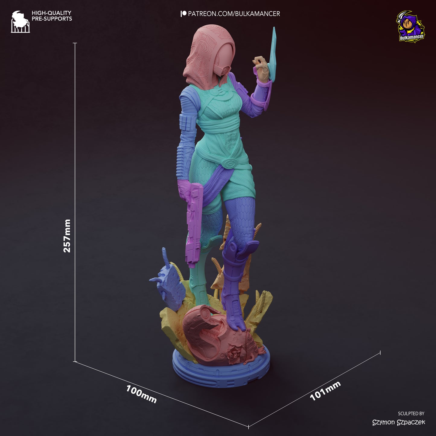 Bulkamancer Sculps Tali - Mass Effect
