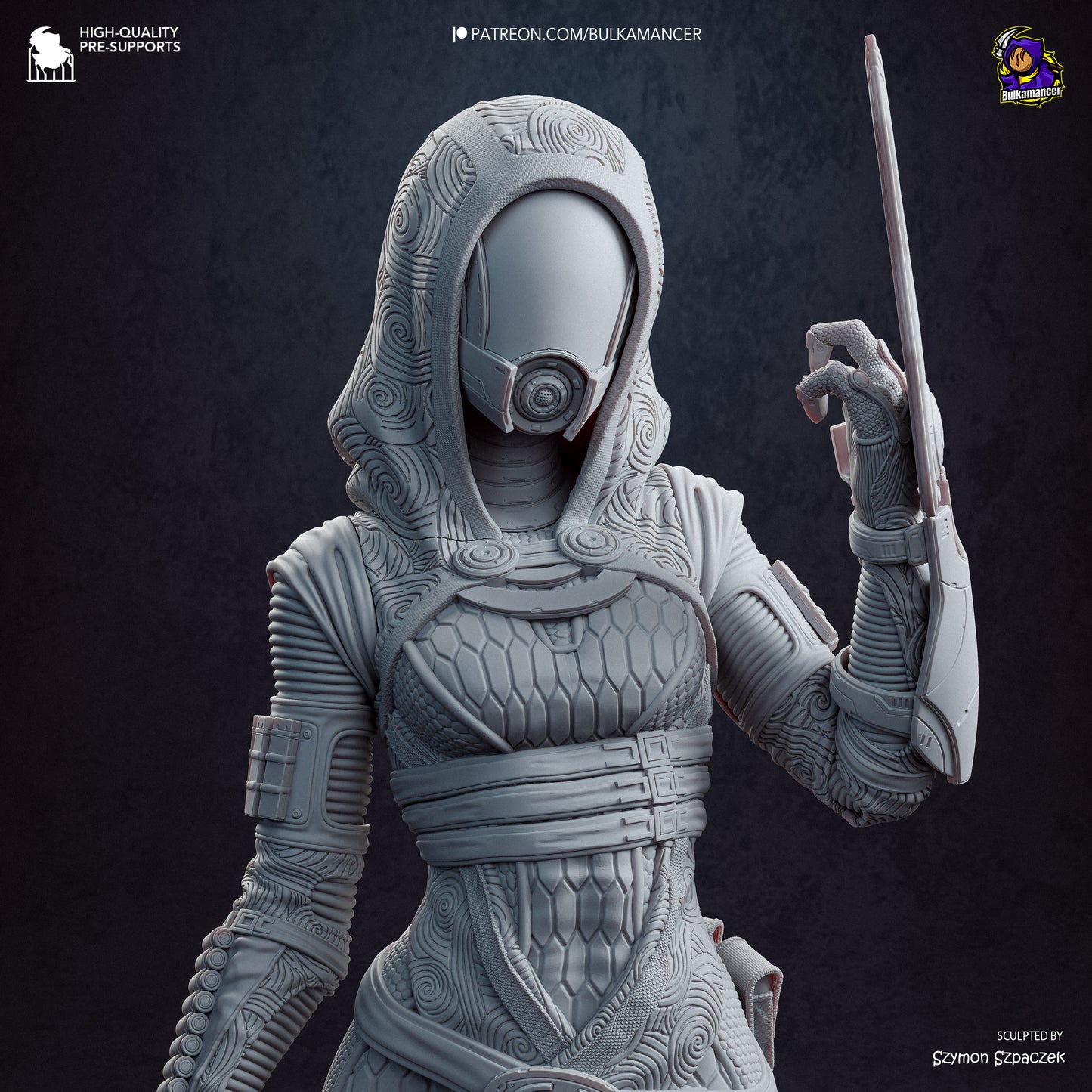 Bulkamancer Sculps Tali - Mass Effect