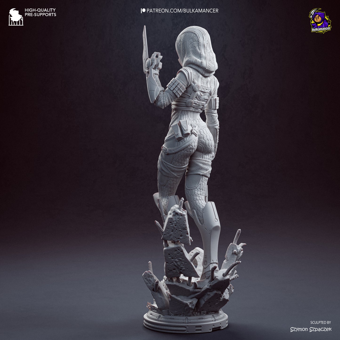 Bulkamancer Sculps Tali - Mass Effect