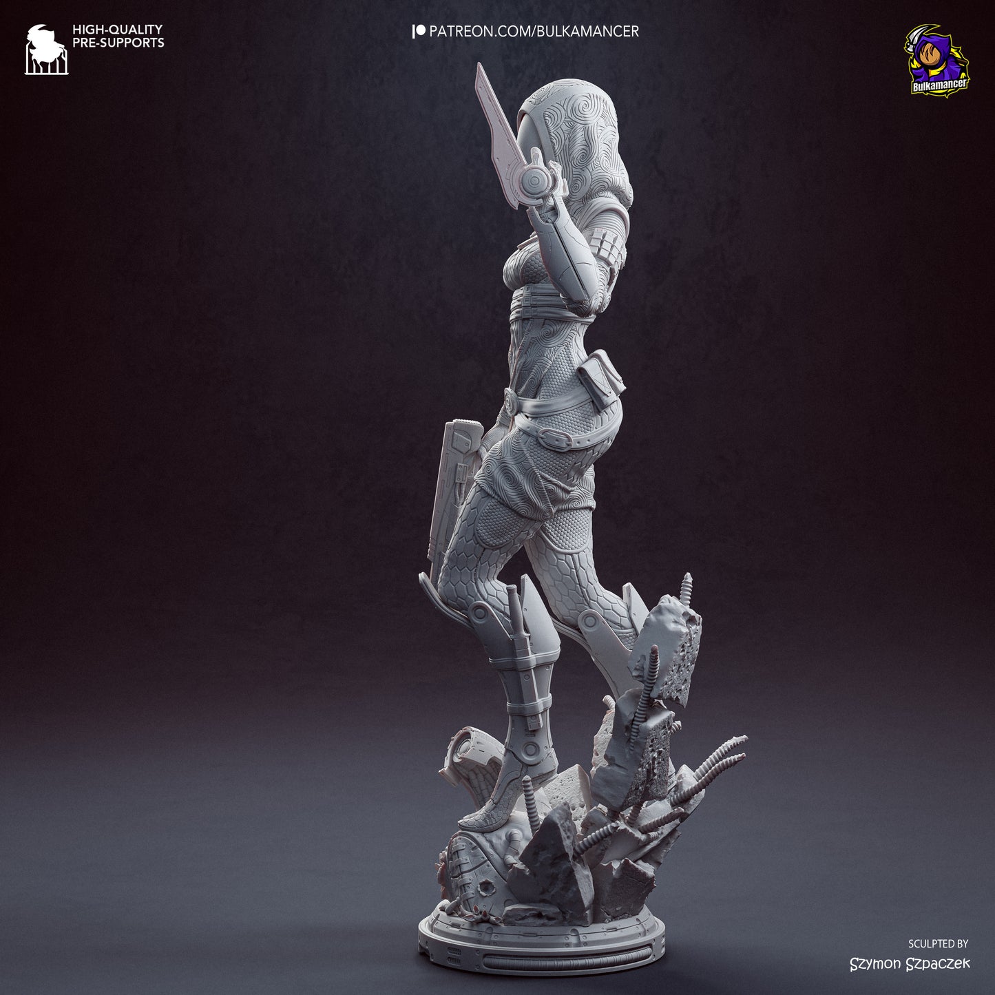 Bulkamancer Sculps Tali - Mass Effect