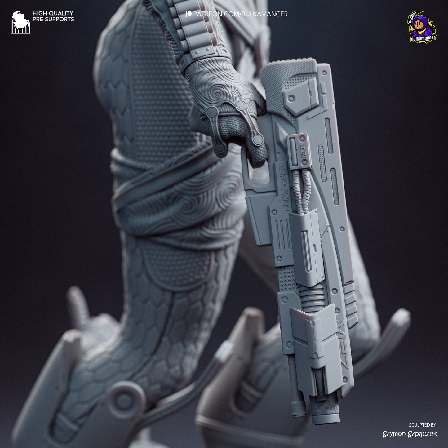 Bulkamancer Sculps Tali - Mass Effect
