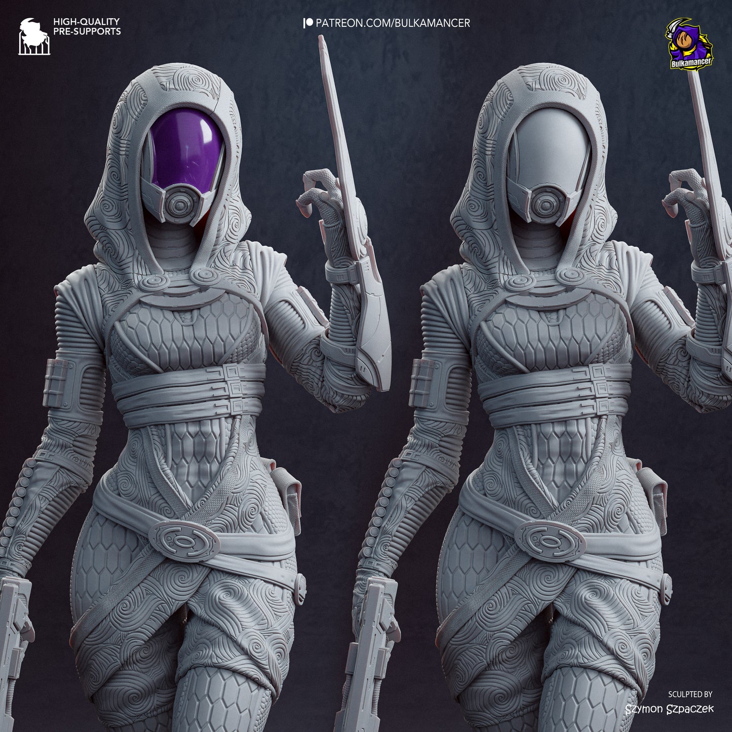 Bulkamancer Sculps Tali - Mass Effect