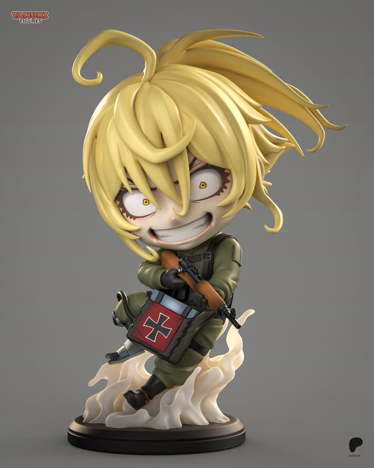 Tanuki Figures Chibi Tanya