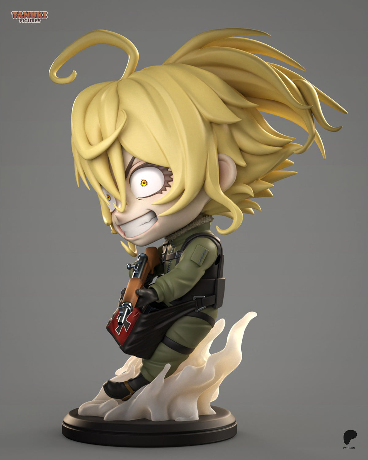 Tanuki Figures Chibi Tanya