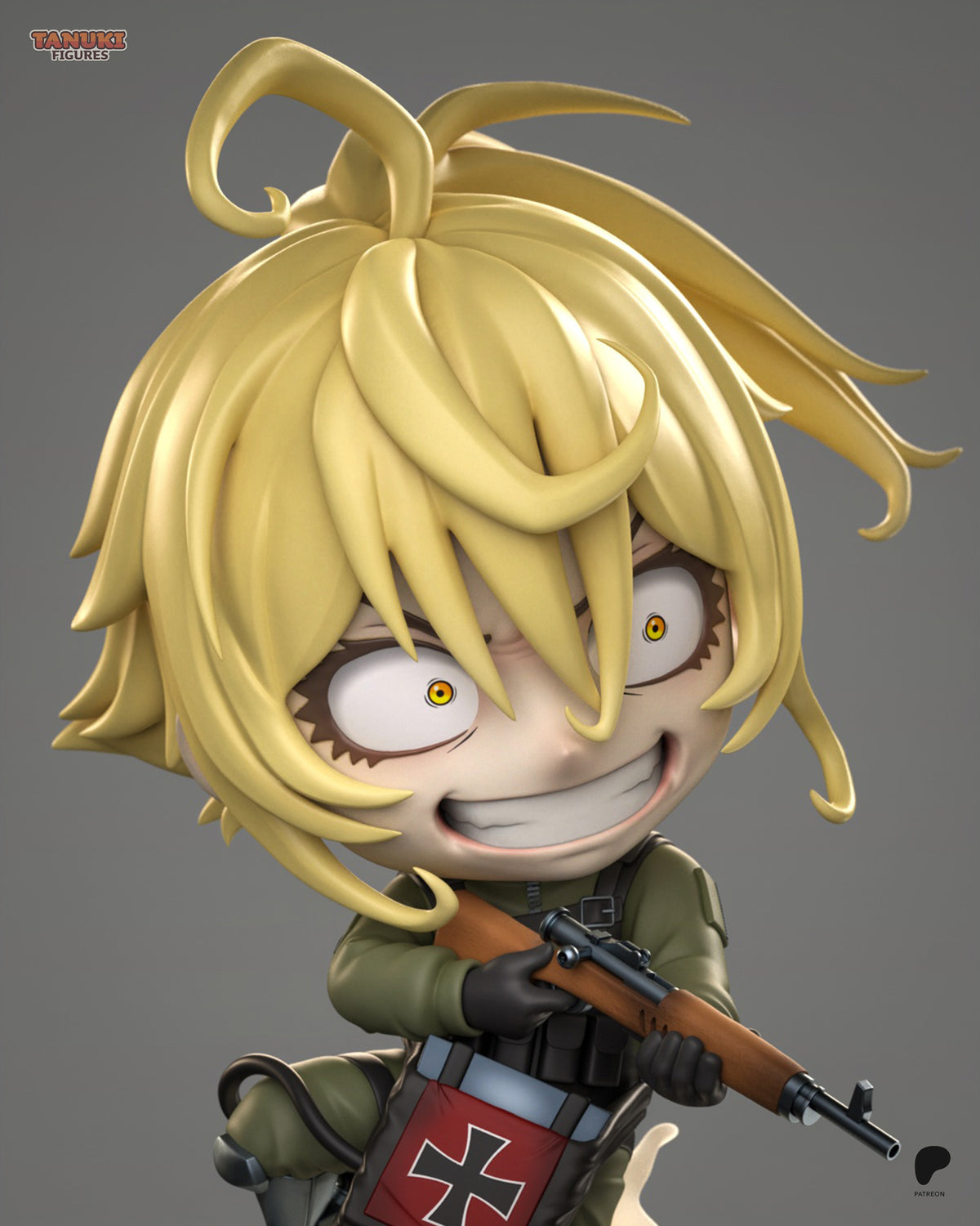 Tanuki Figures Chibi Tanya