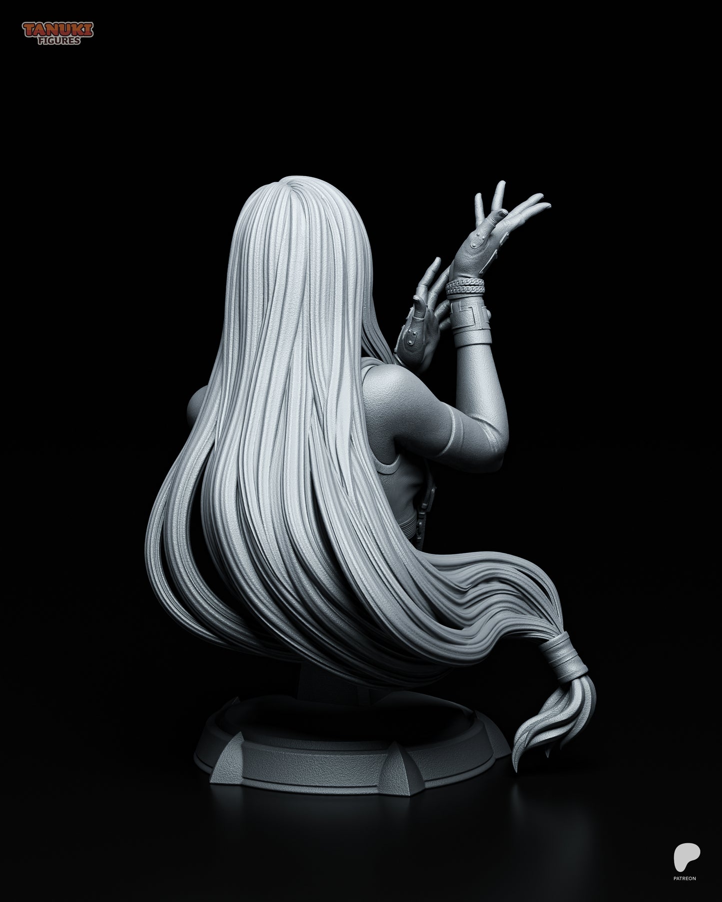 Tanuki Figures Tifa - Final Fantasy VII