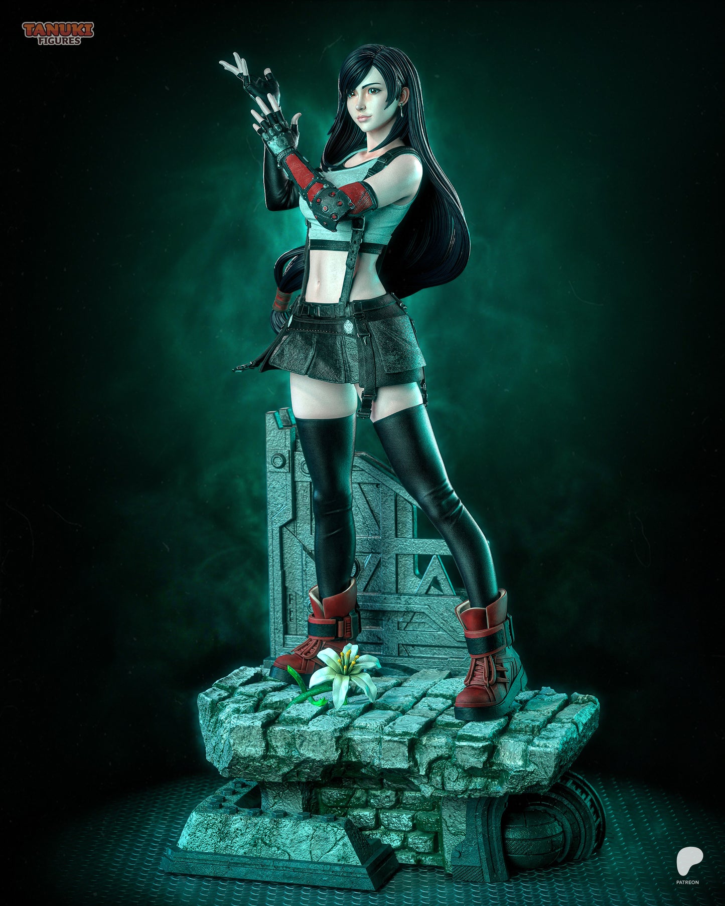 Tanuki Figures Tifa - Final Fantasy VII