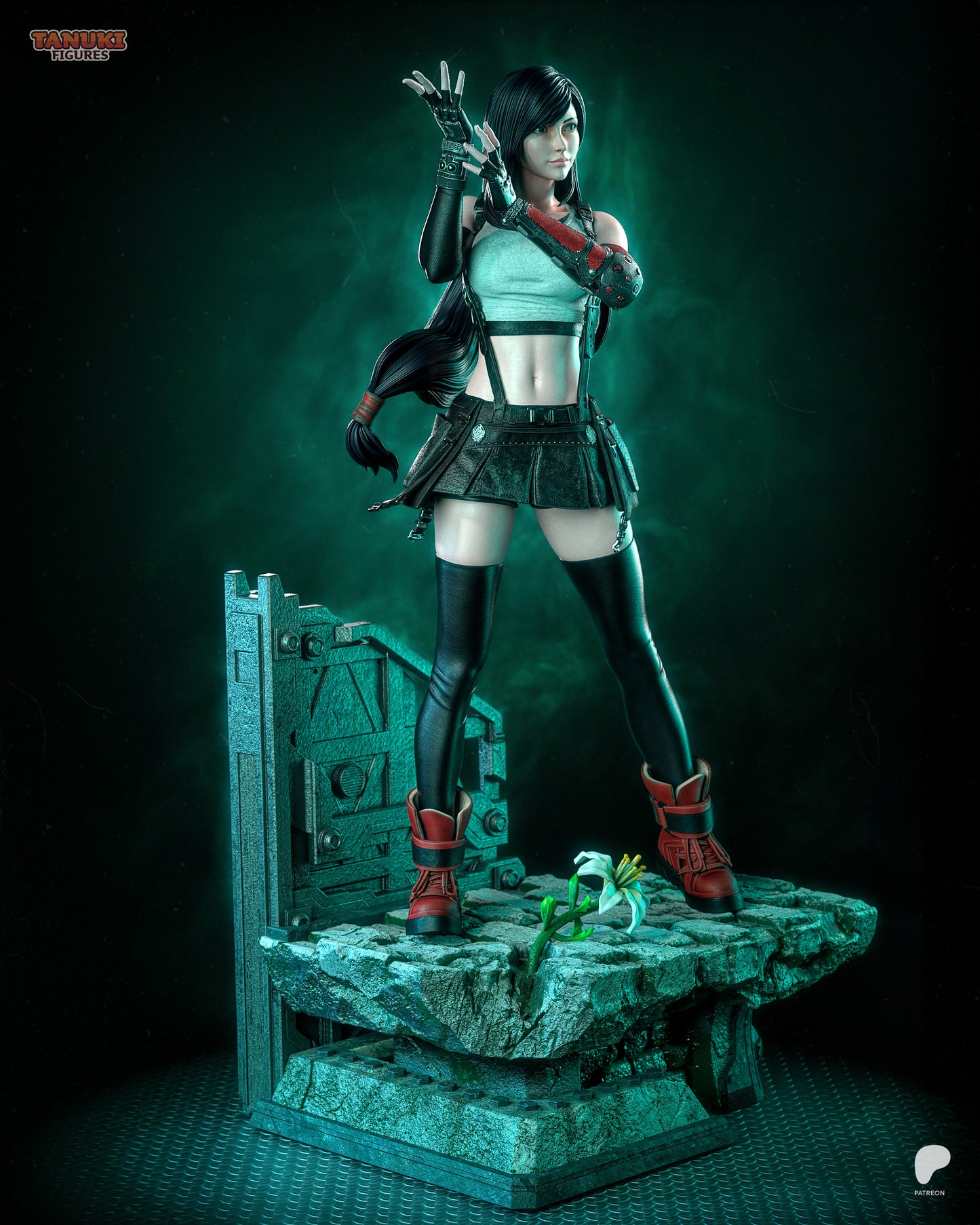 Tanuki Figures Tifa - Final Fantasy VII