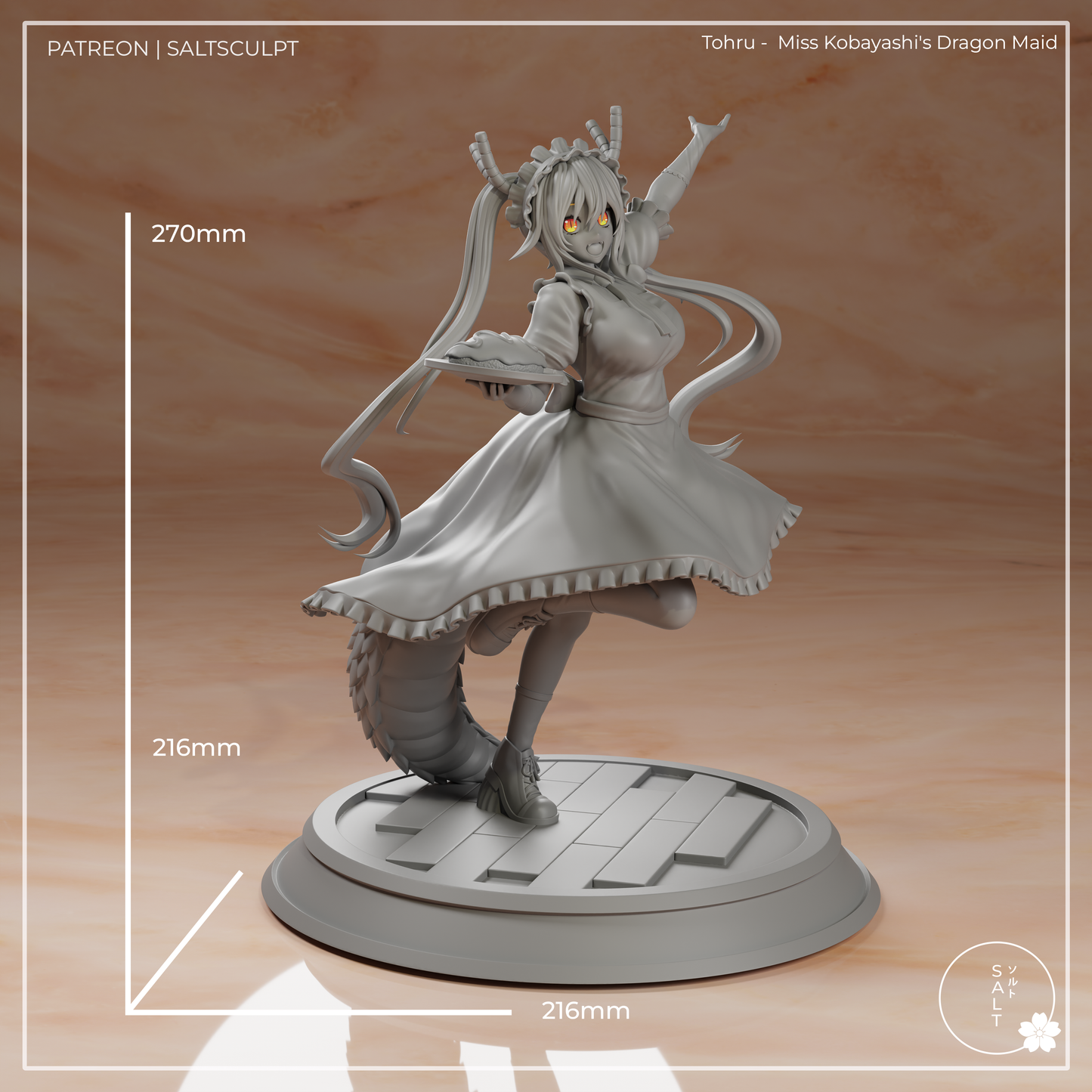 SaltSculpt Tohru - Maid Dragon