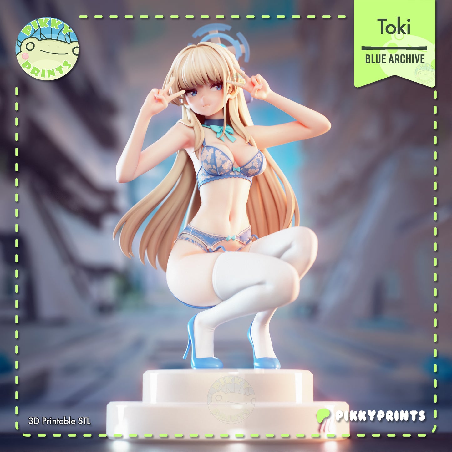 Pikky Prints Toki - Blue Archive