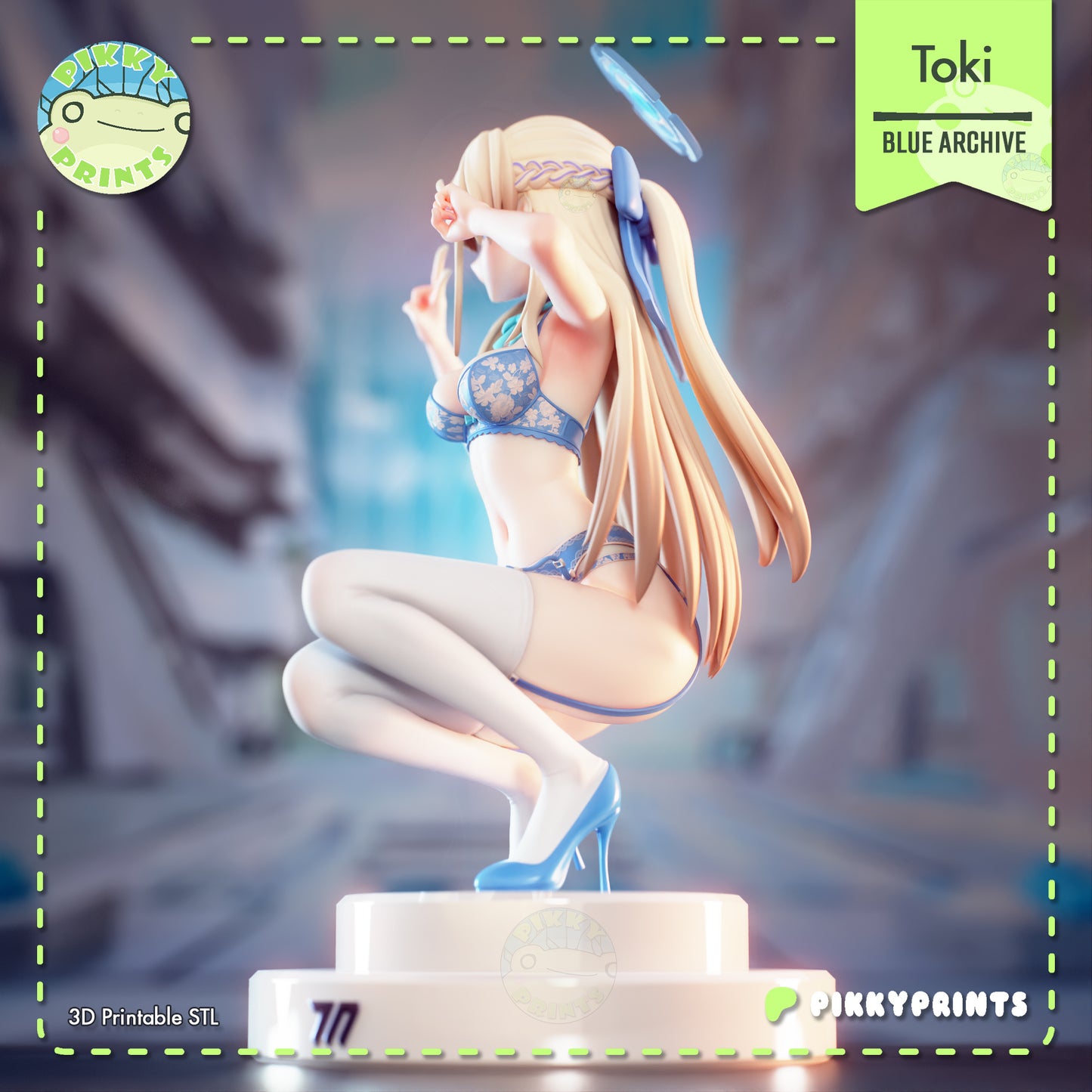 Pikky Prints Toki - Blue Archive