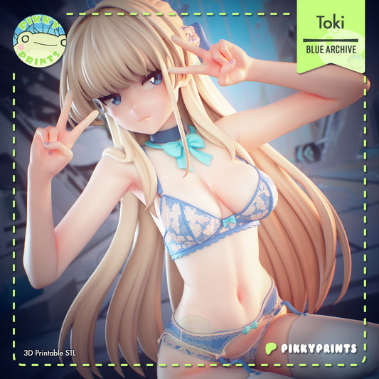 Pikky Prints Toki - Blue Archive