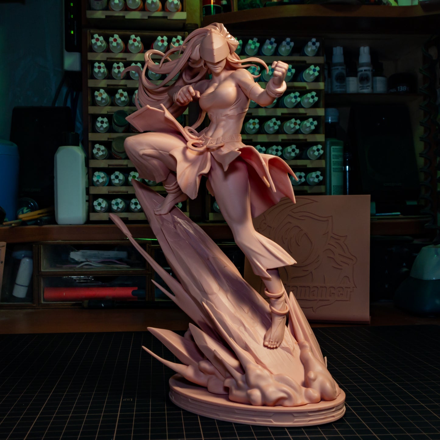 Bulkamancer Sculps Toph - Avatar Aang: The Last Airbender.