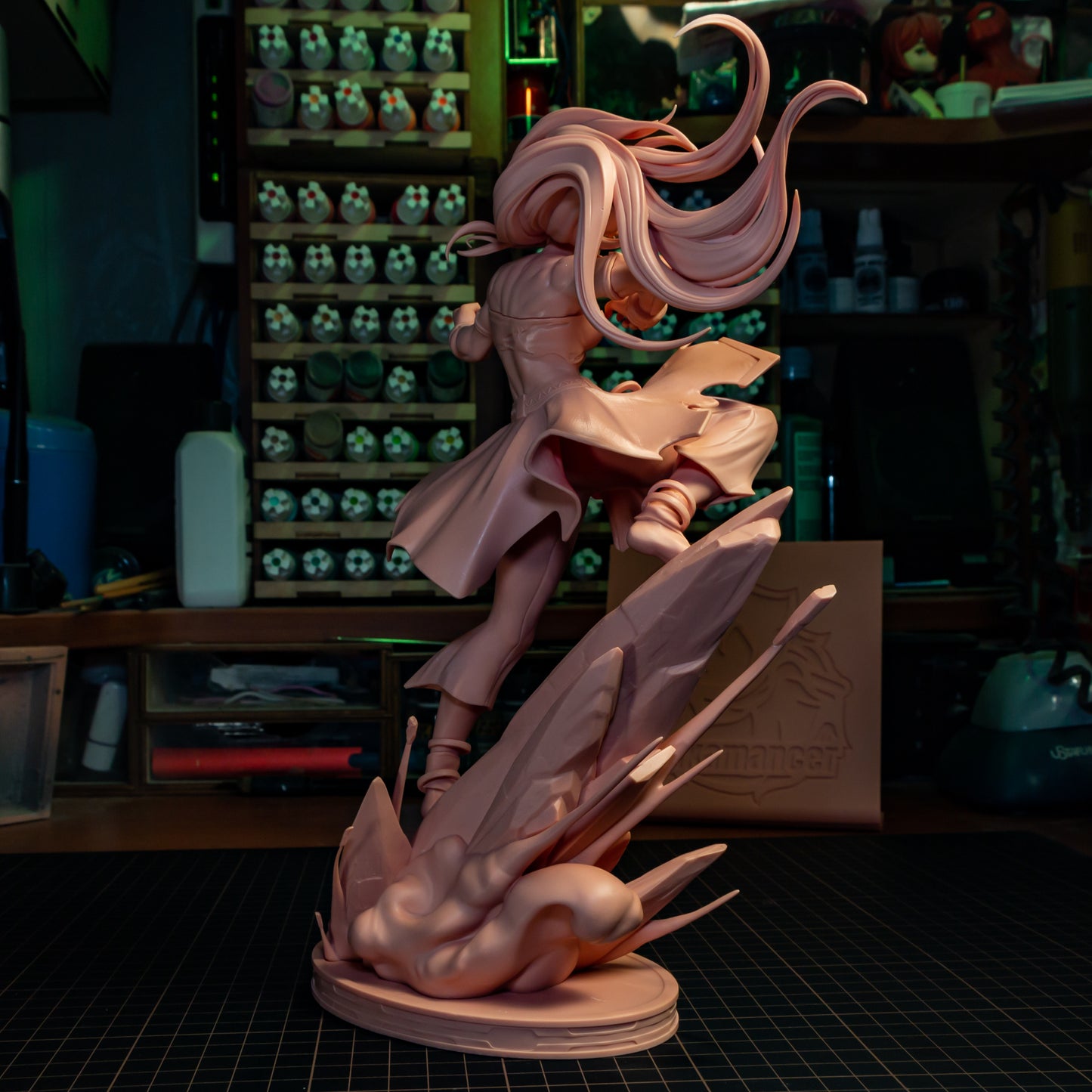 Bulkamancer Sculps Toph - Avatar Aang: The Last Airbender.