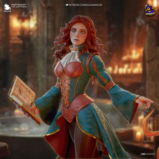 Bulkamancer Sculps Triss - The Witcher