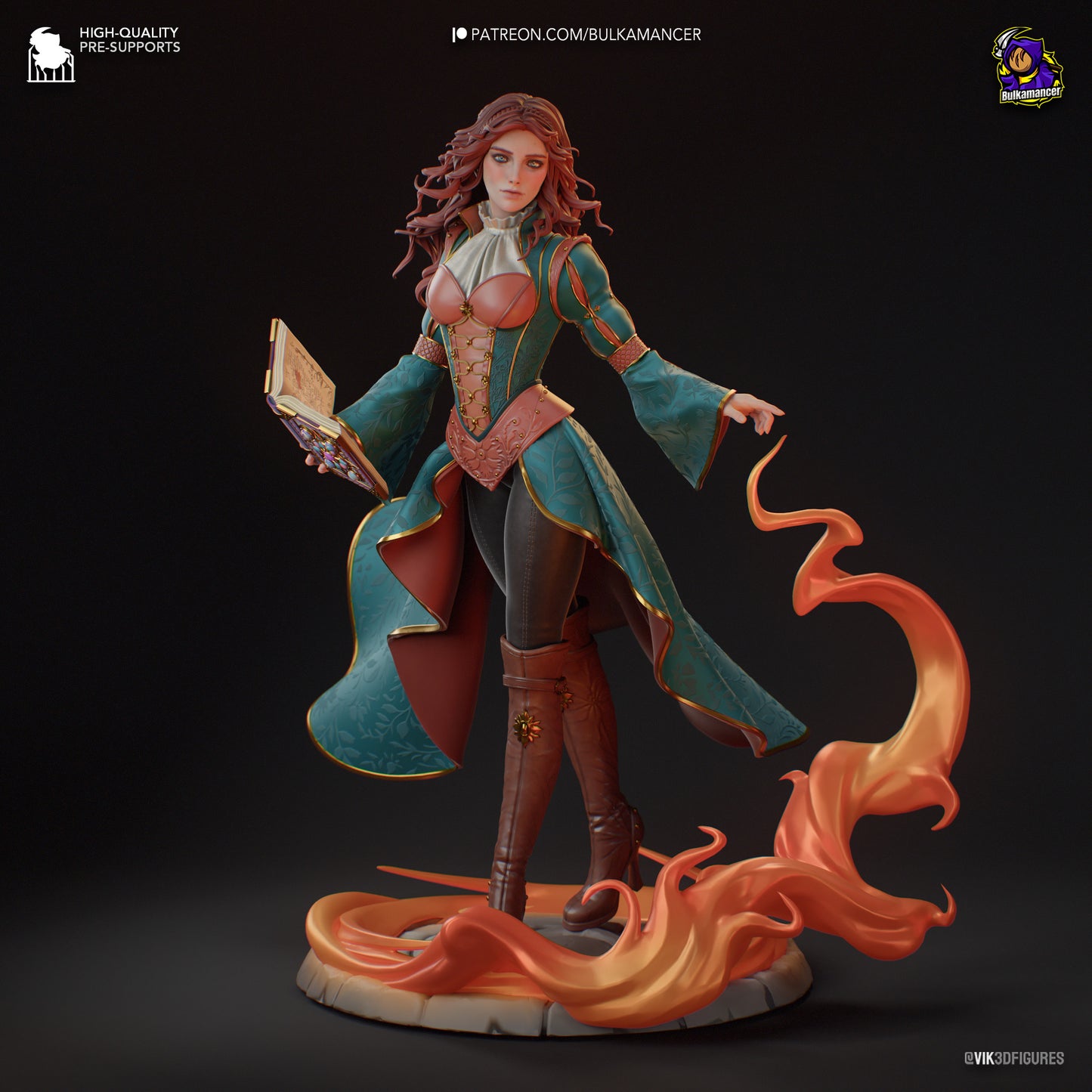 Bulkamancer Sculps Triss - The Witcher