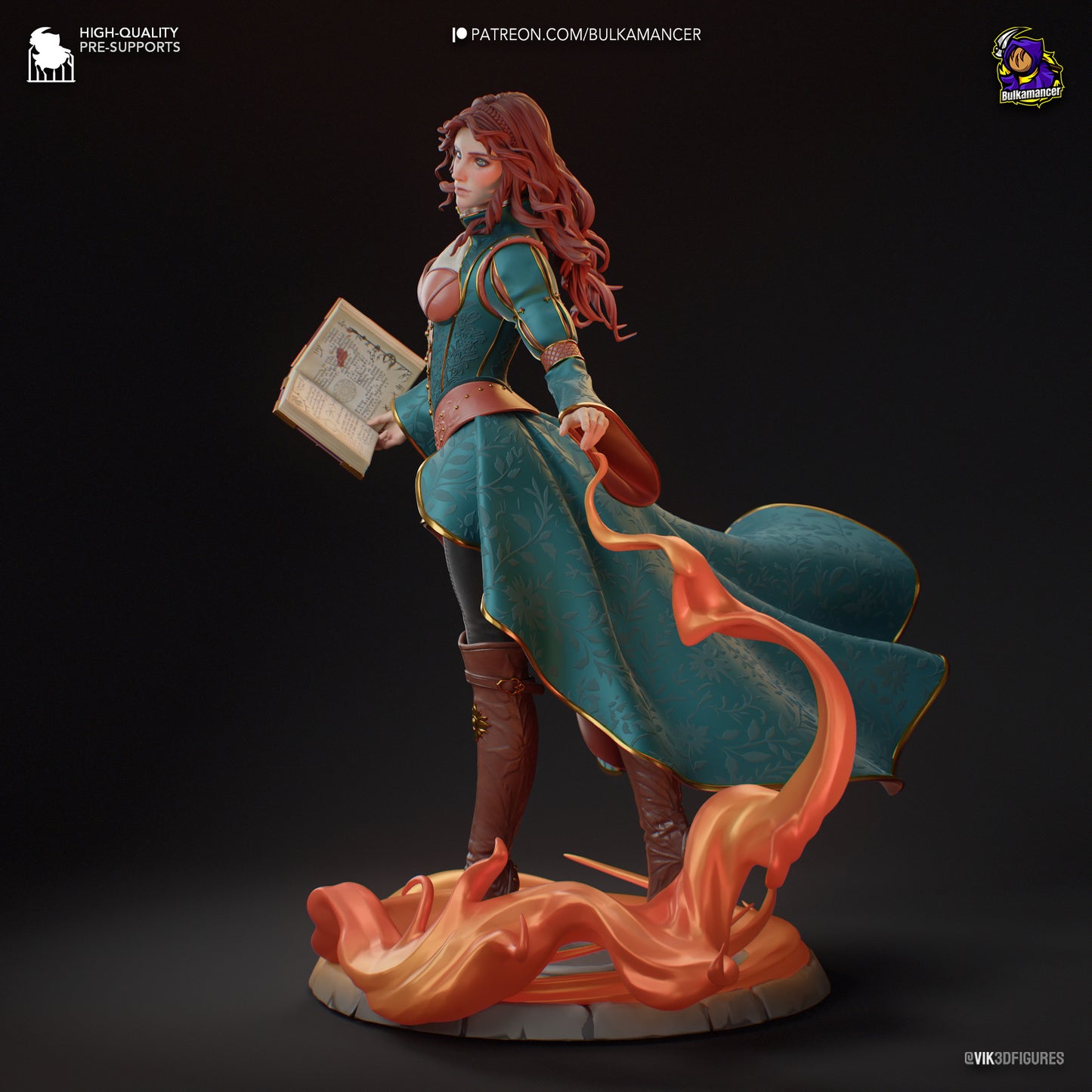 Bulkamancer Sculps Triss - The Witcher