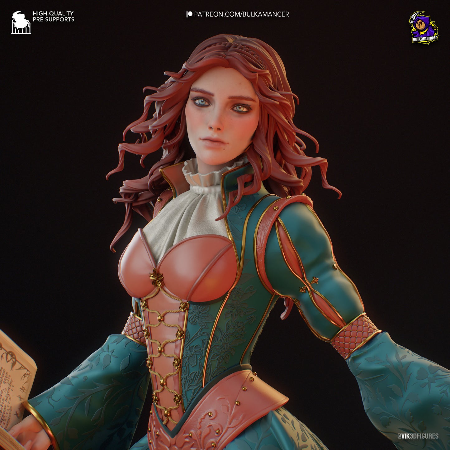 Bulkamancer Sculps Triss - The Witcher