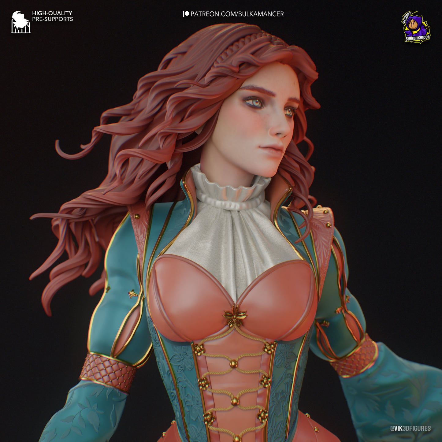 Bulkamancer Sculps Triss - The Witcher