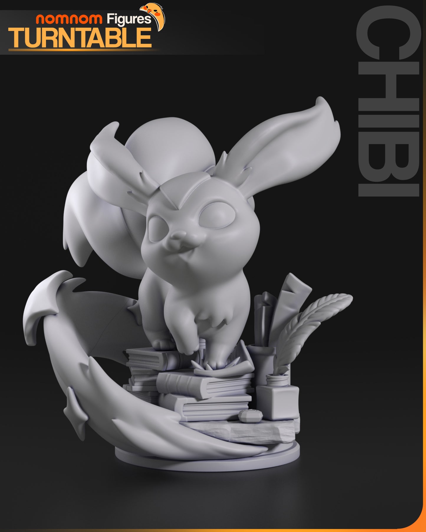 Nomnom Figures Chibi Carbuncle - Final Fantasy XIV