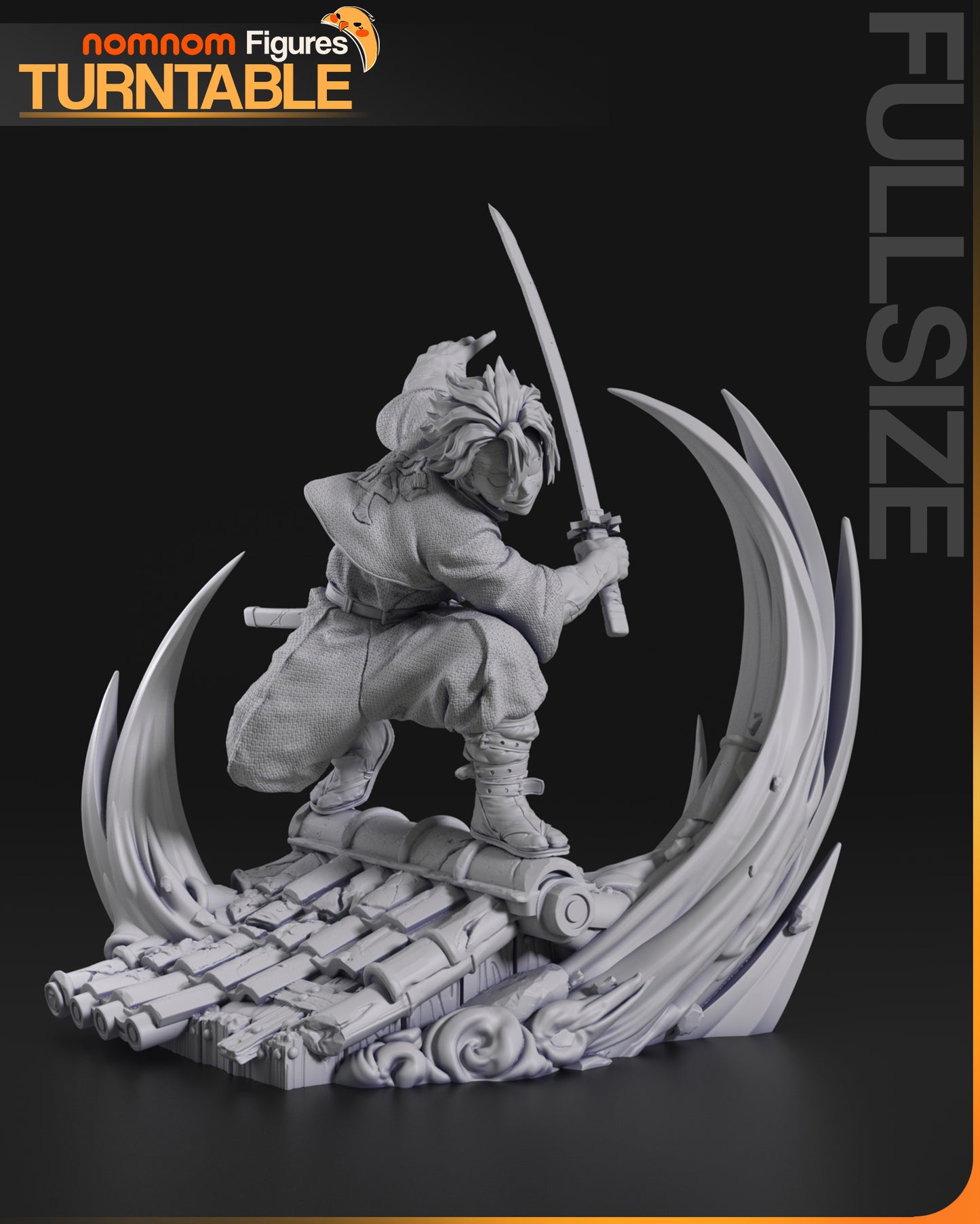 Nomnom Figures Sanemi - Demon Slayer