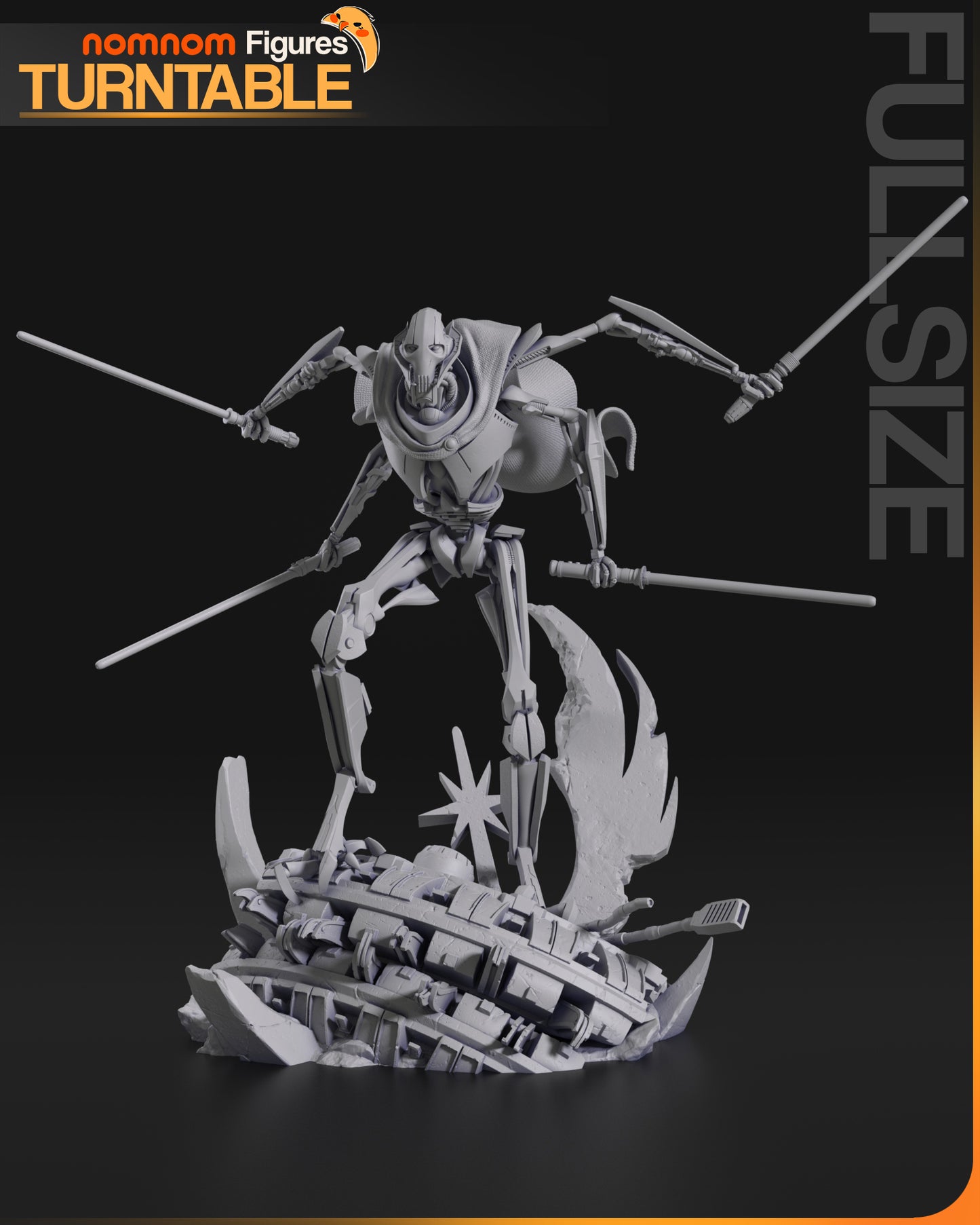 Nomnom Figures General Grievous - Star Wars Revenge Of The Sith
