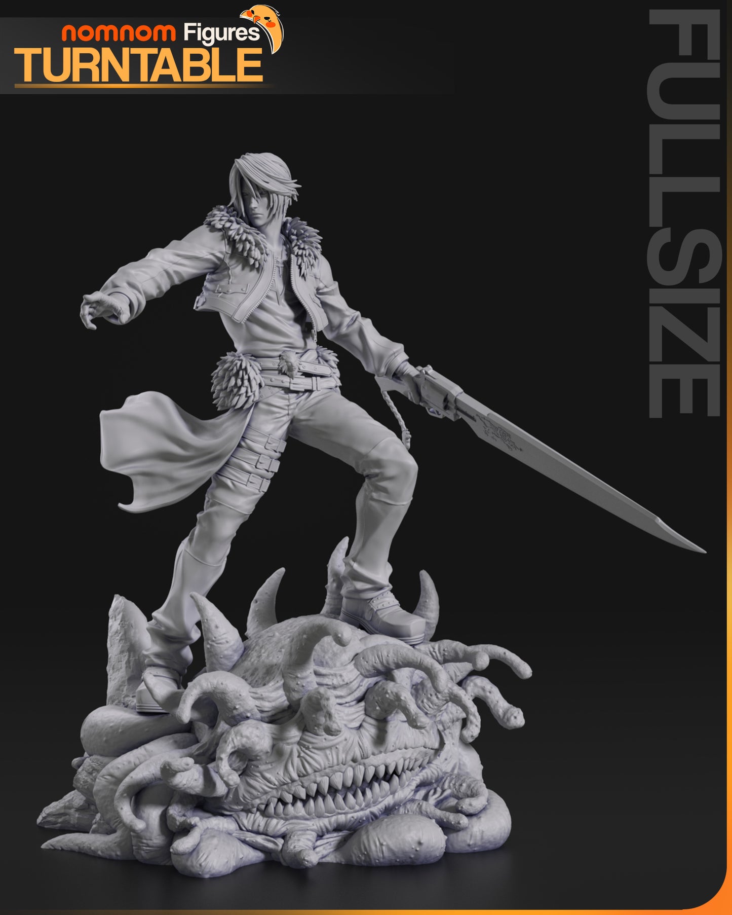 Nomnom Figures Squall Leonhart - Final Fantasy VIII