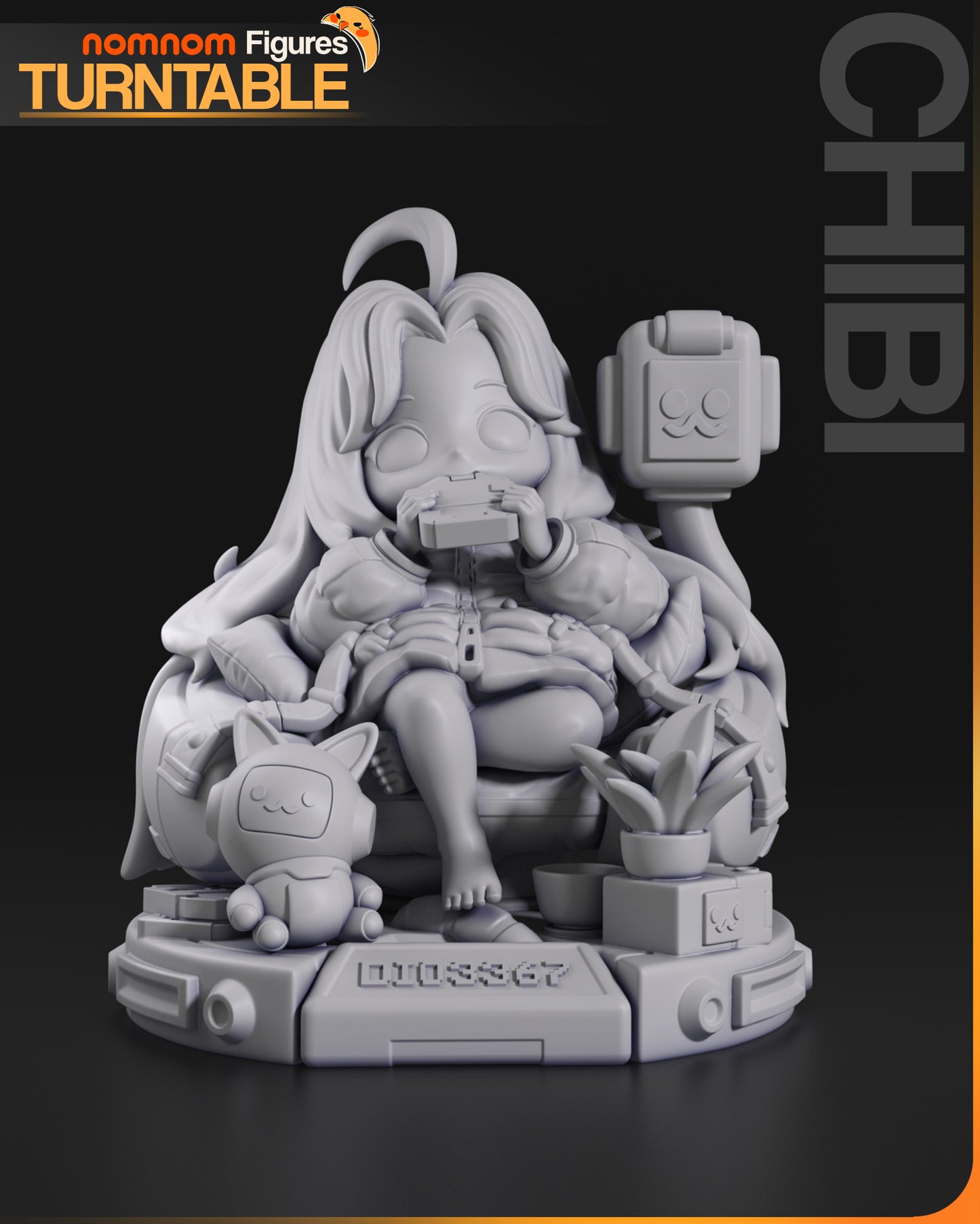 Nomnom Figures Chibi Diana - Pragmata