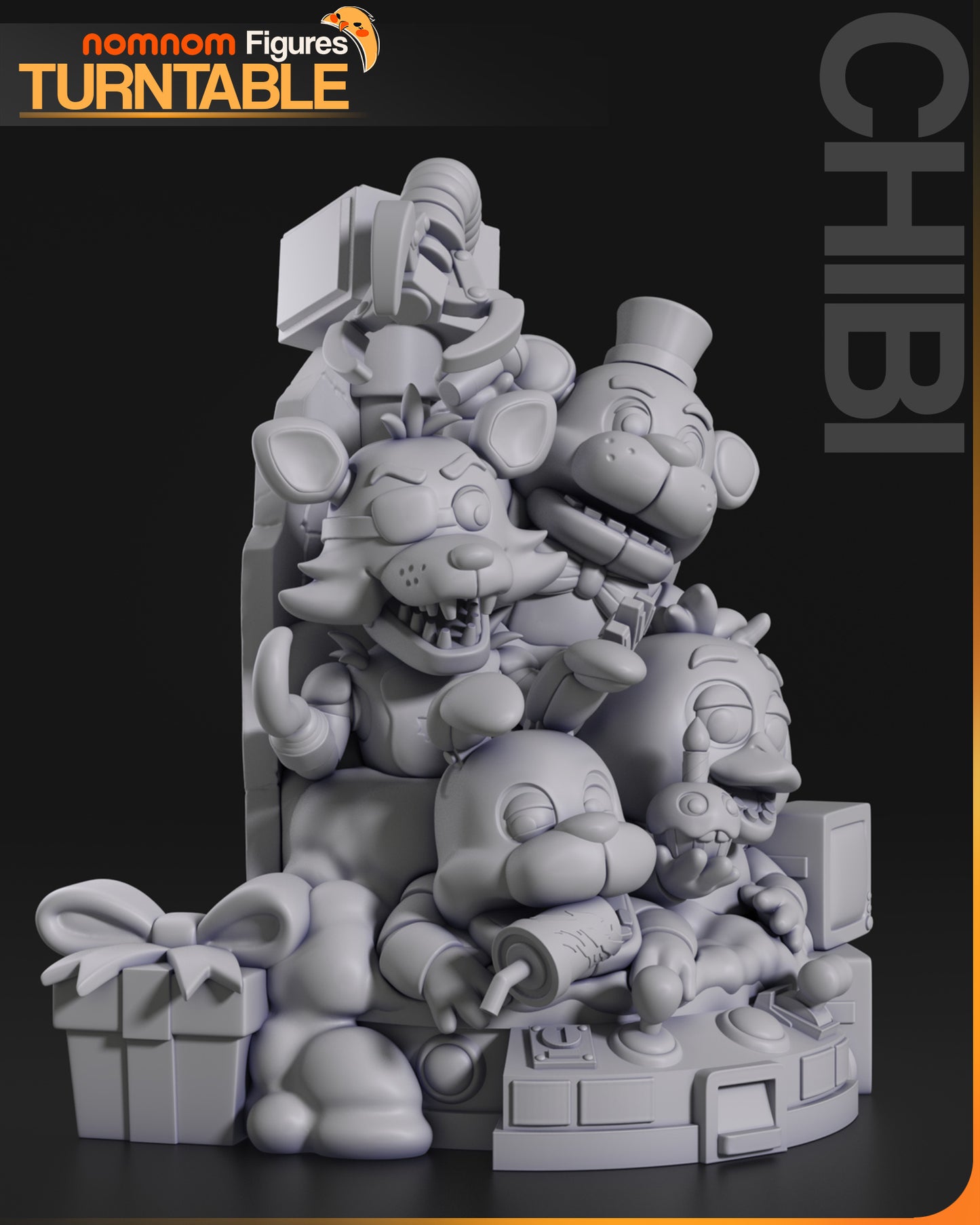 Nomnom Figures 5 Nights at Freddys