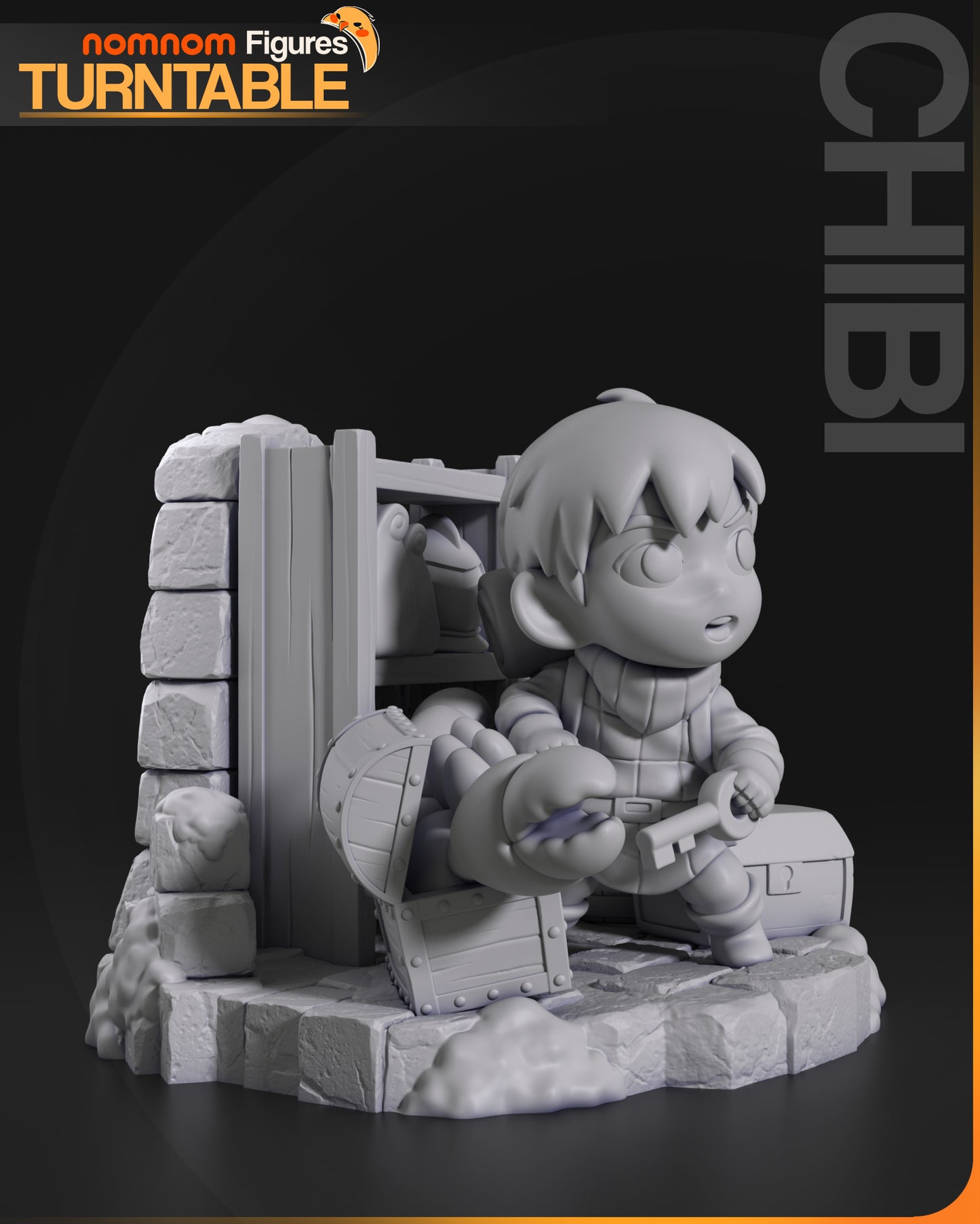 Nomnom Figures Dungeon Meshi Chibi Set