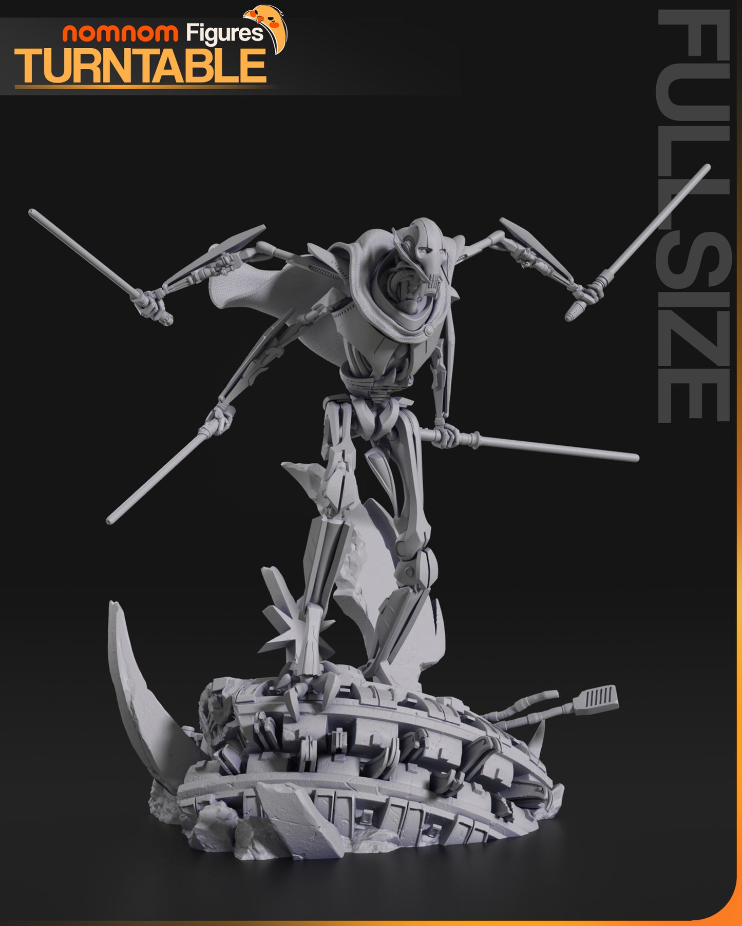 Nomnom Figures General Grievous - Star Wars Revenge Of The Sith