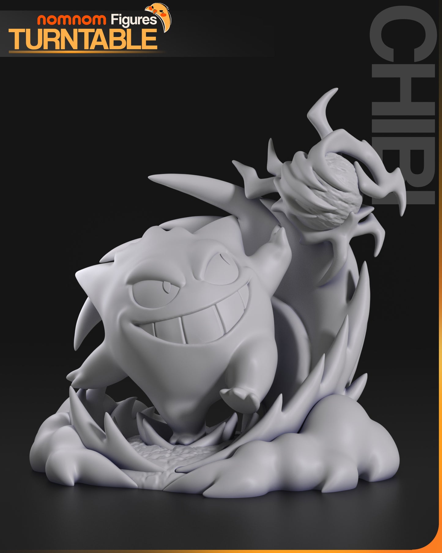 Nomnom Figures Chibi Gengar - Pokemon