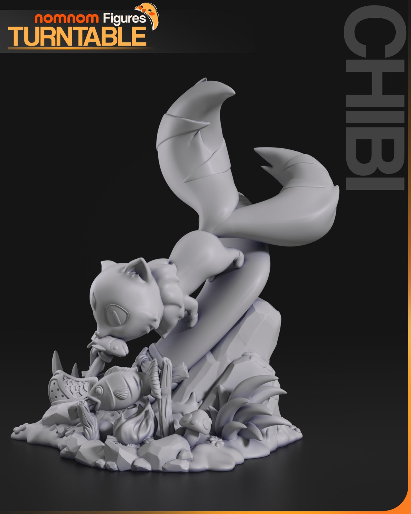 Nomnom Figures Chibi Kirara - Inuyasha