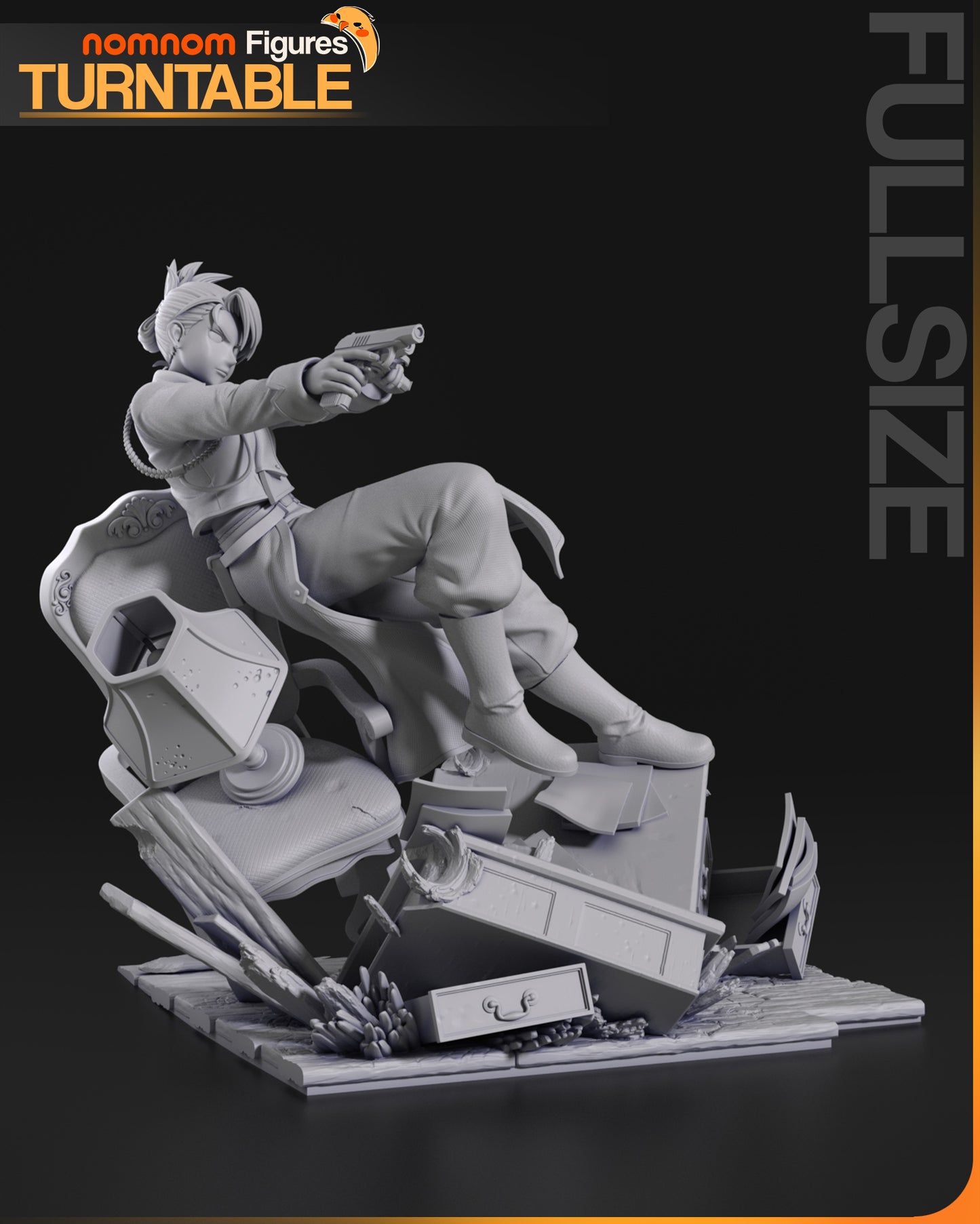 Nomnom Figures Rizza Hawkeye - Full Metal Alchemist